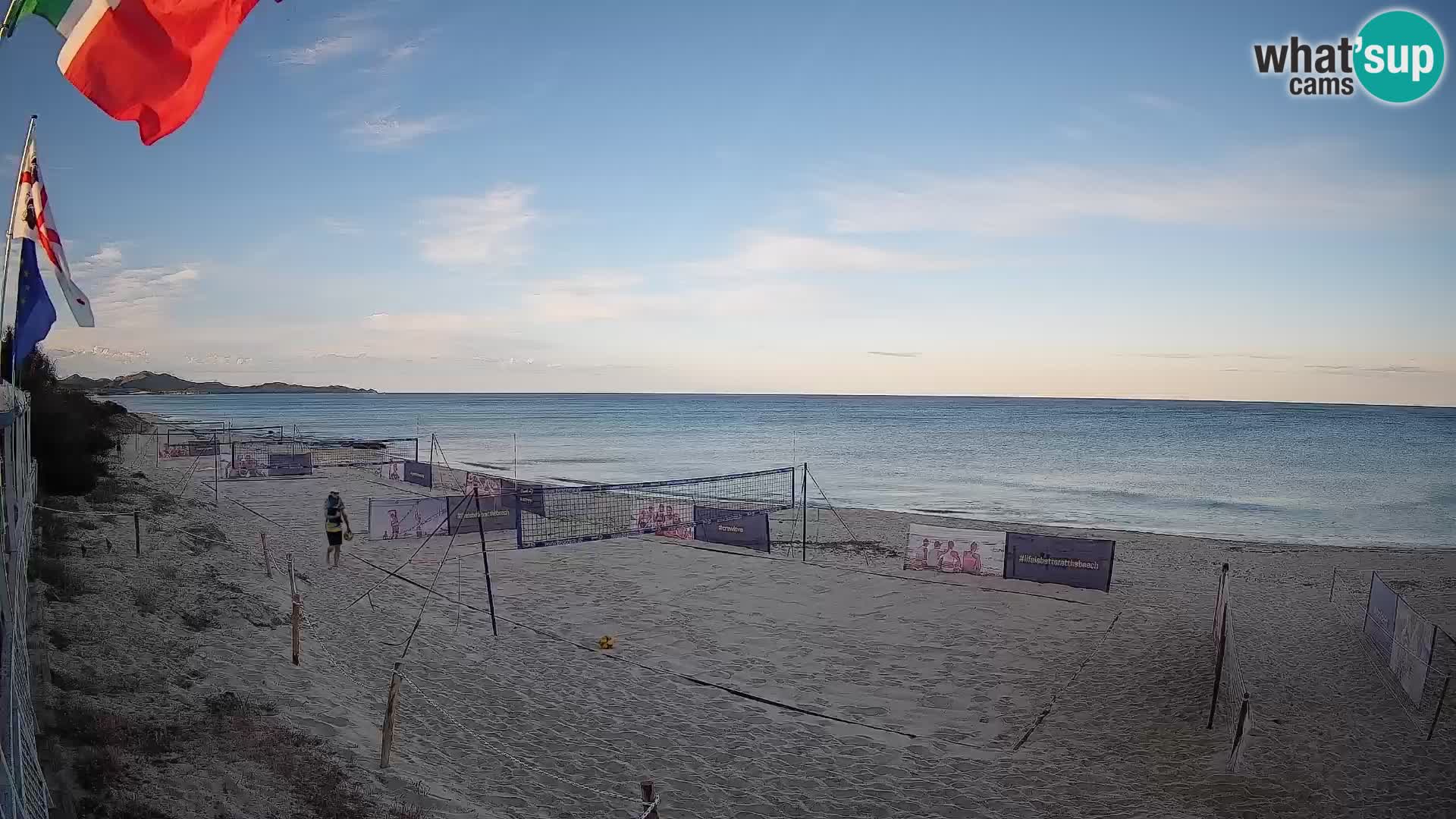 Webcam Piscina Rei – Vue en direct depuis Costa Rei, Muravera