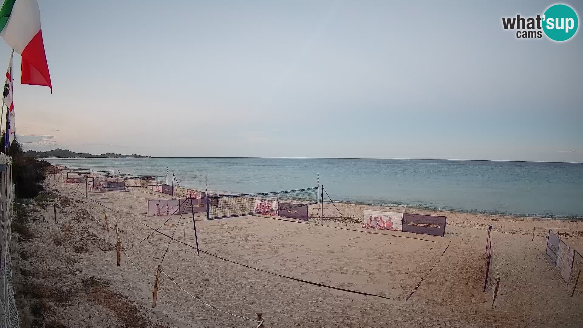 Webcam Piscina Rei – Vista en directo desde Costa Rei, Muravera