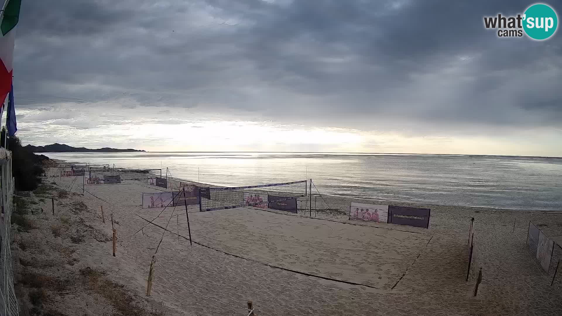 Webcam Piscina Rei – Vista live da Costa Rei, Muravera