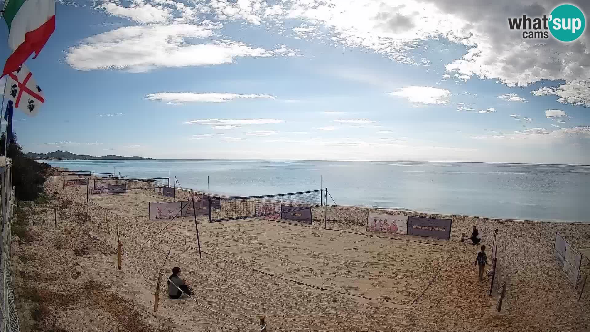Web kamera Piscina Rei – Pogled uživo iz Costa Rei, Muravera