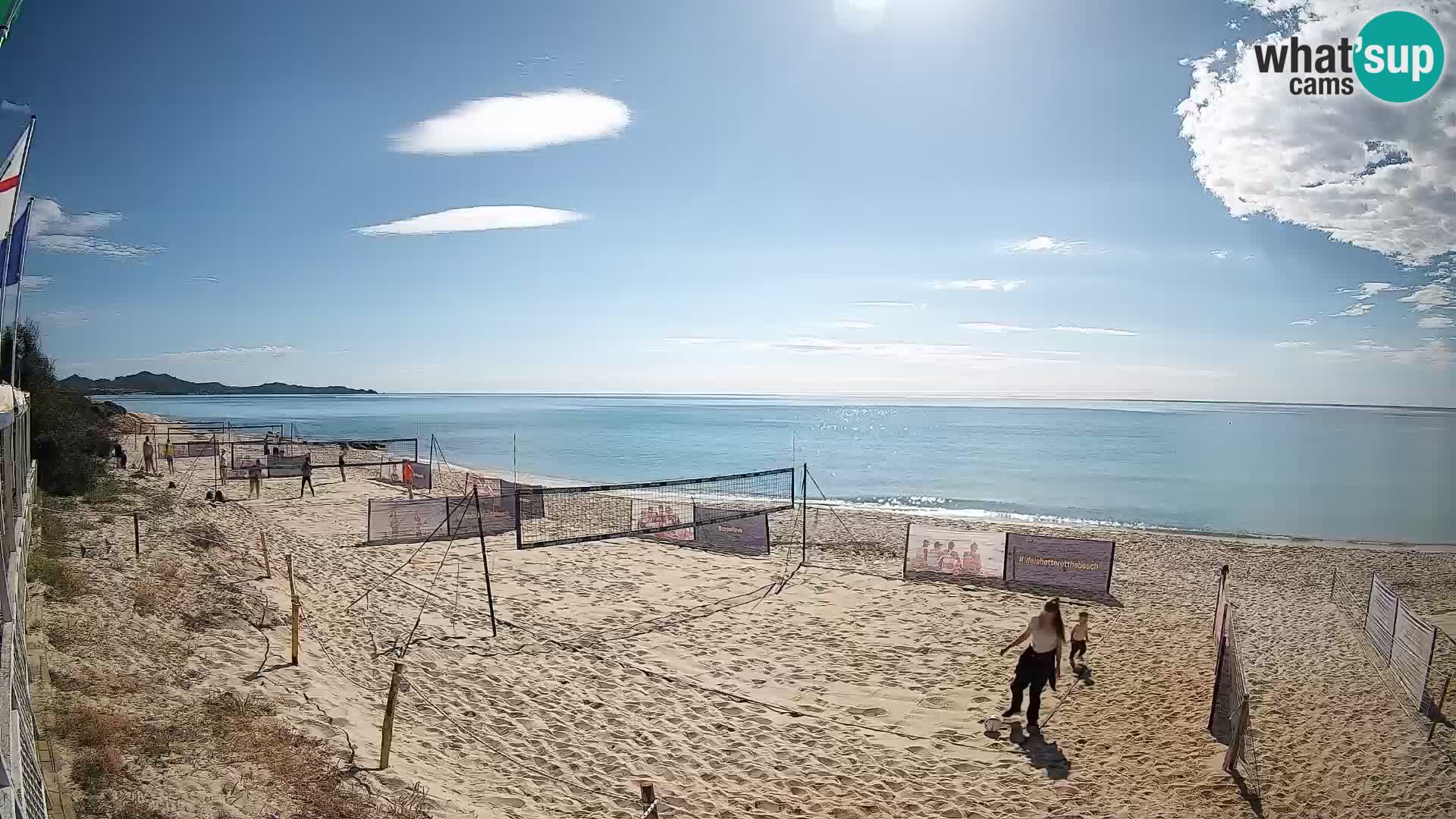 Webcam Piscina Rei – Vue en direct depuis Costa Rei, Muravera