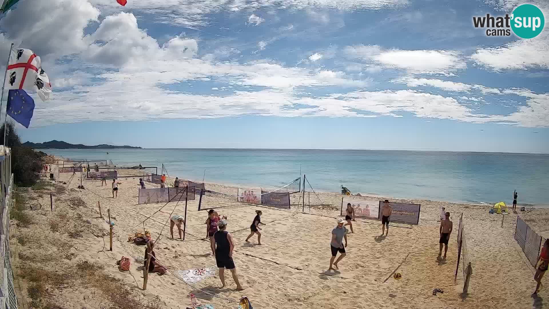 Spletna kamera Piscina Rei – Pogled v živo iz Costa Rei, Muravera