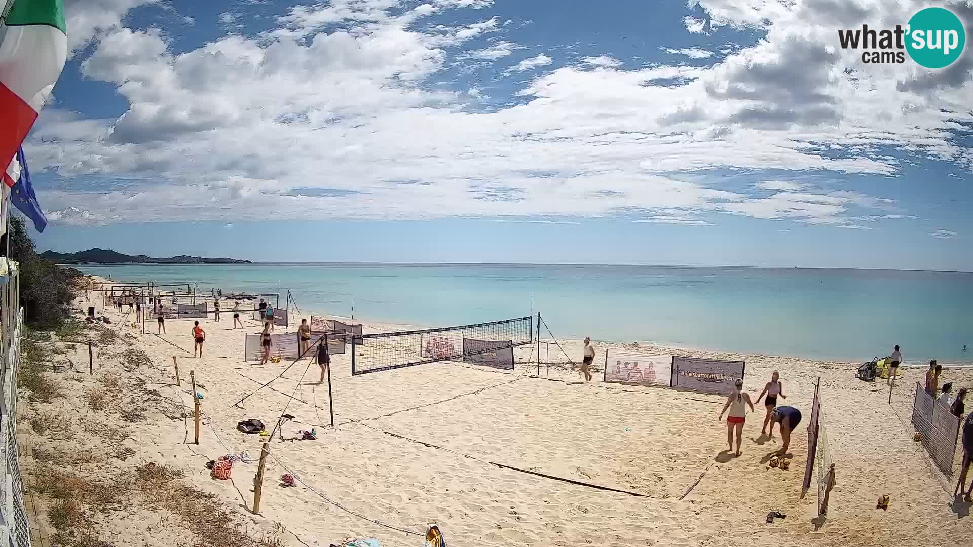 Webcam Piscina Rei – Vue en direct depuis Costa Rei, Muravera