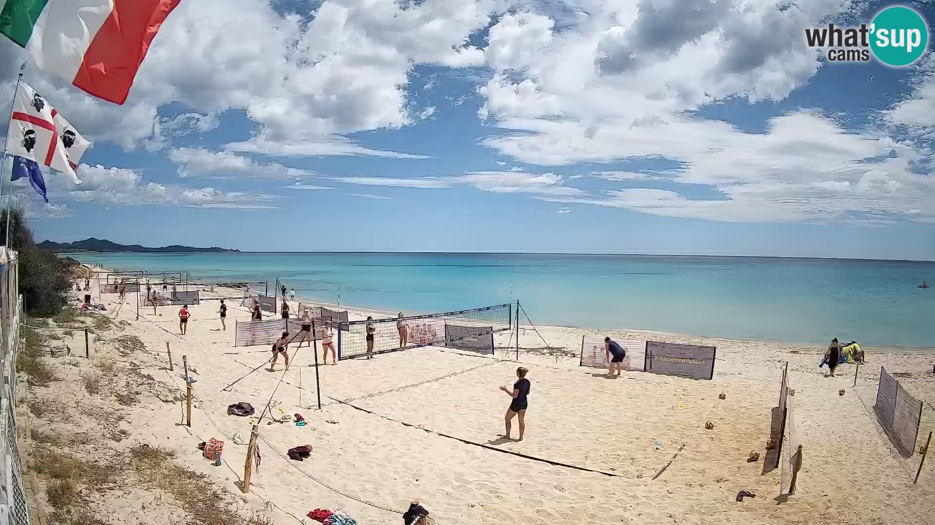 Webcam Piscina Rei – Liveblick auf Costa Rei in Muravera
