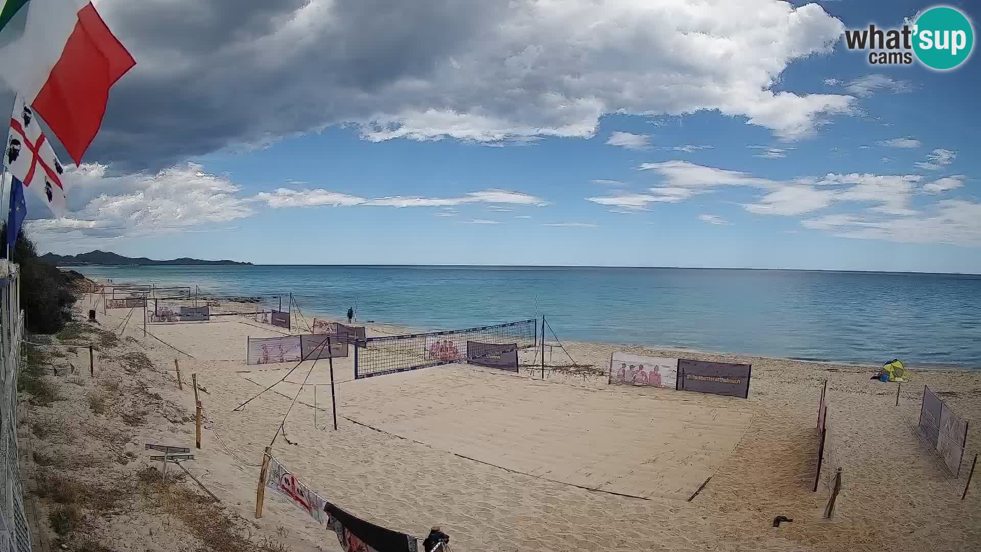 Spletna kamera Piscina Rei – Pogled v živo iz Costa Rei, Muravera