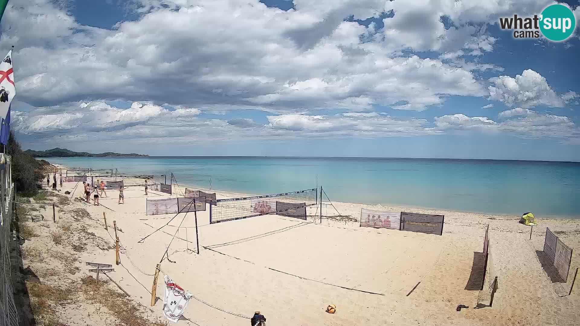 Web kamera Piscina Rei – Pogled uživo iz Costa Rei, Muravera