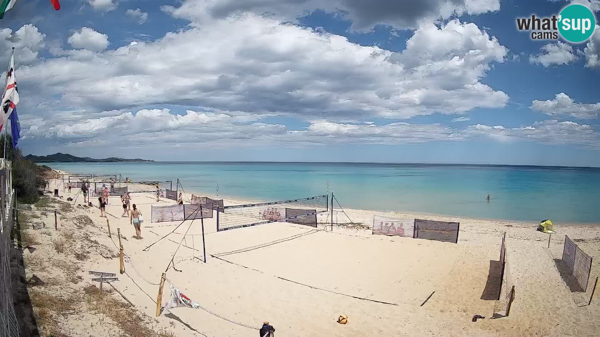 Web kamera Piscina Rei – Pogled uživo iz Costa Rei, Muravera