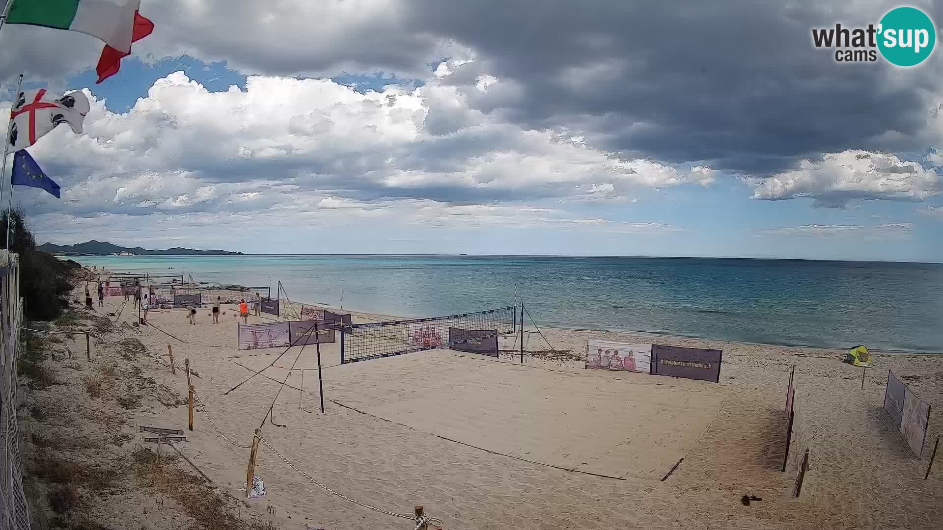 Webcam Piscina Rei – Vue en direct depuis Costa Rei, Muravera