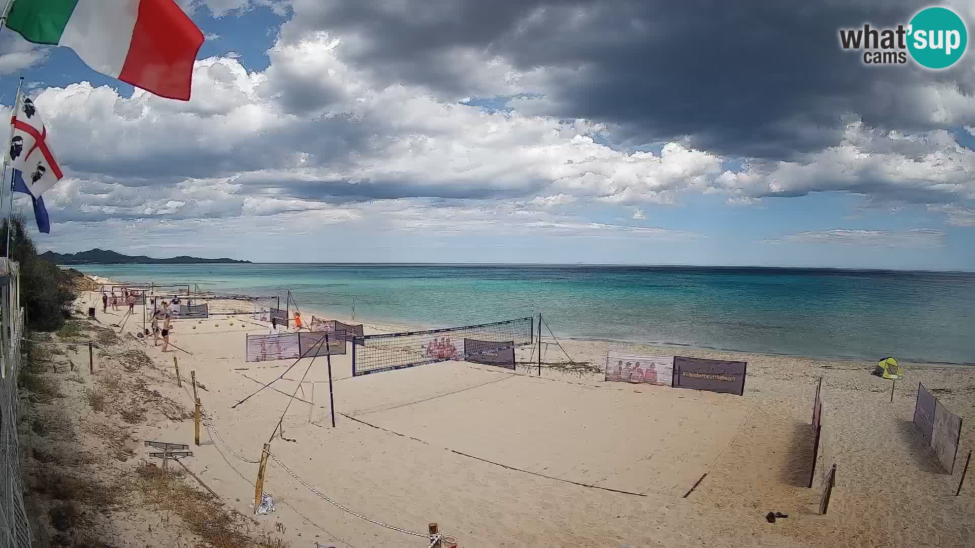 Webcam Piscina Rei – Vista live da Costa Rei, Muravera