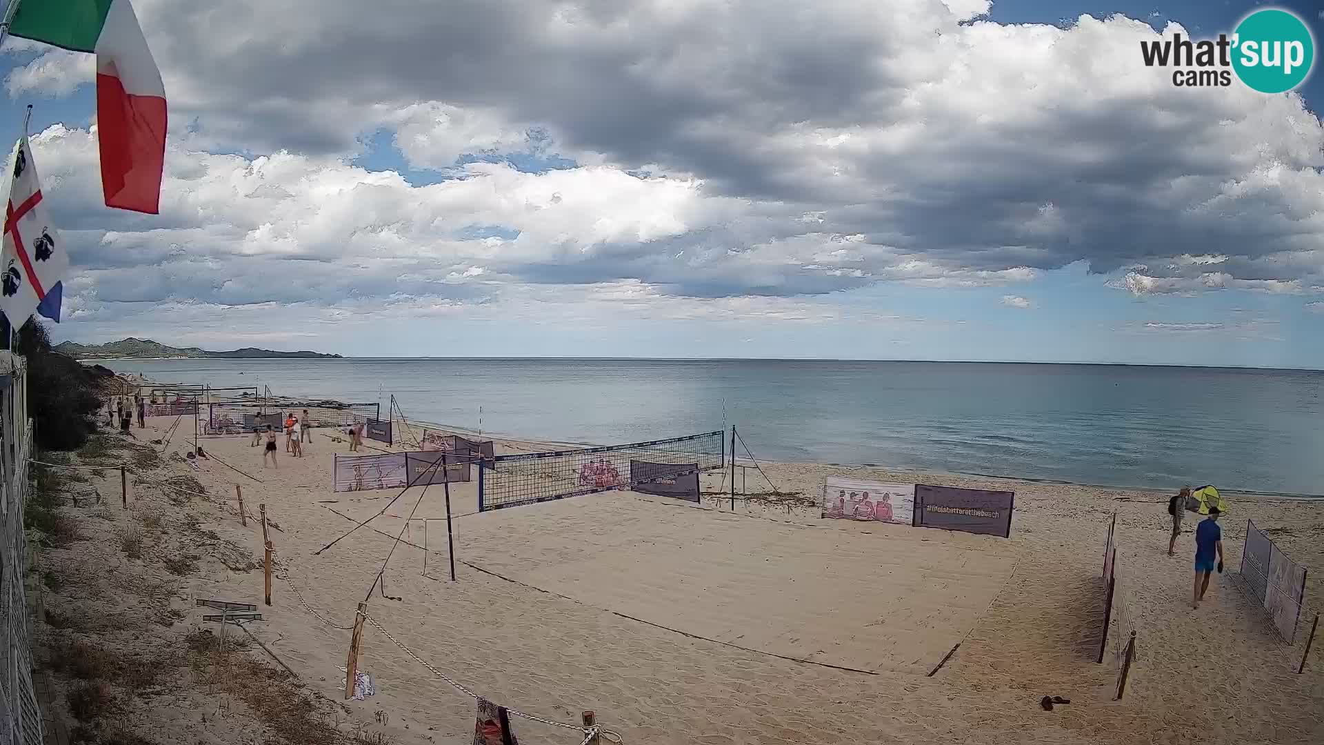 Webcam Piscina Rei – Vue en direct depuis Costa Rei, Muravera