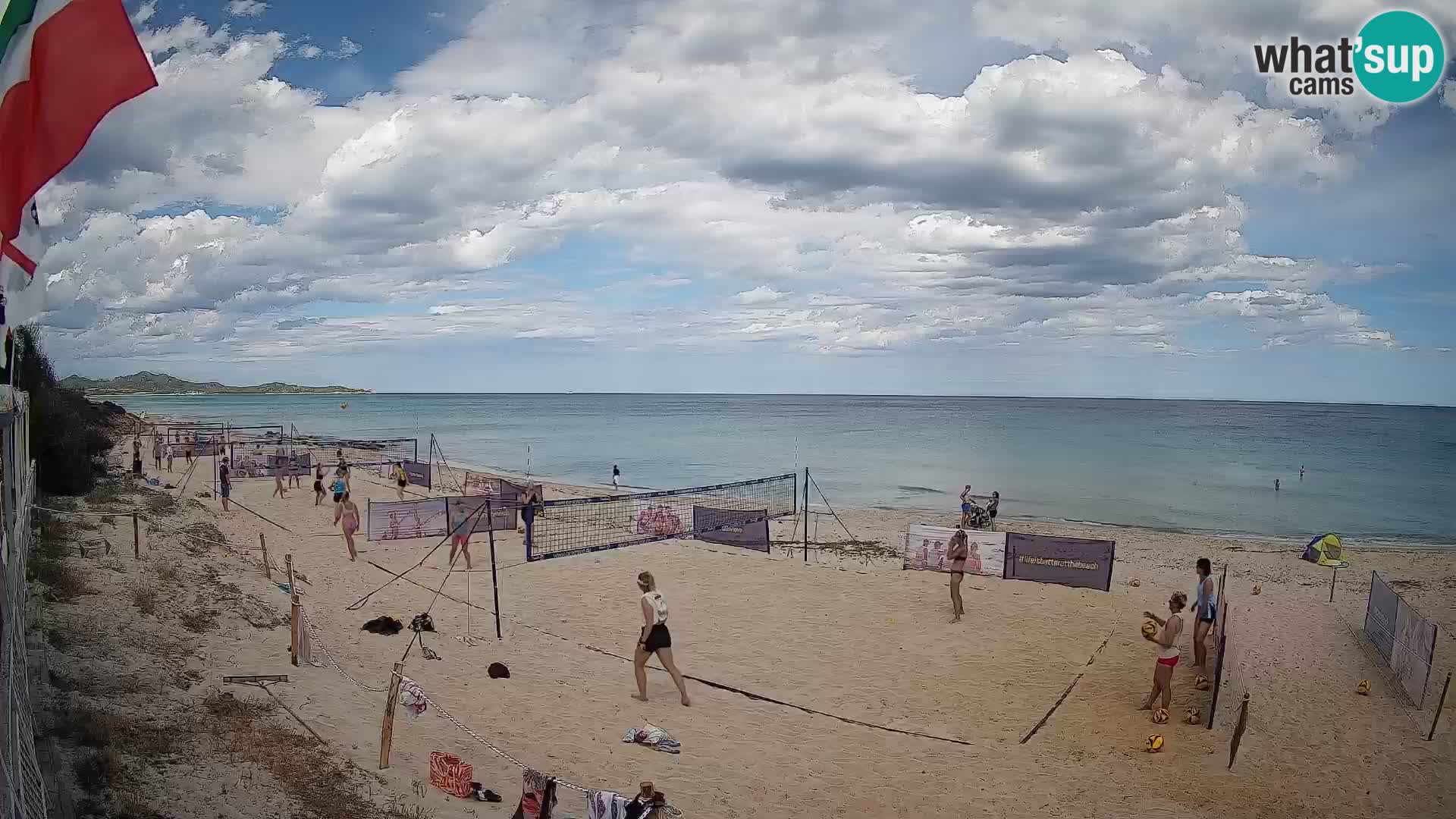 Webcam Piscina Rei – Live View from Costa Rei, Muravera