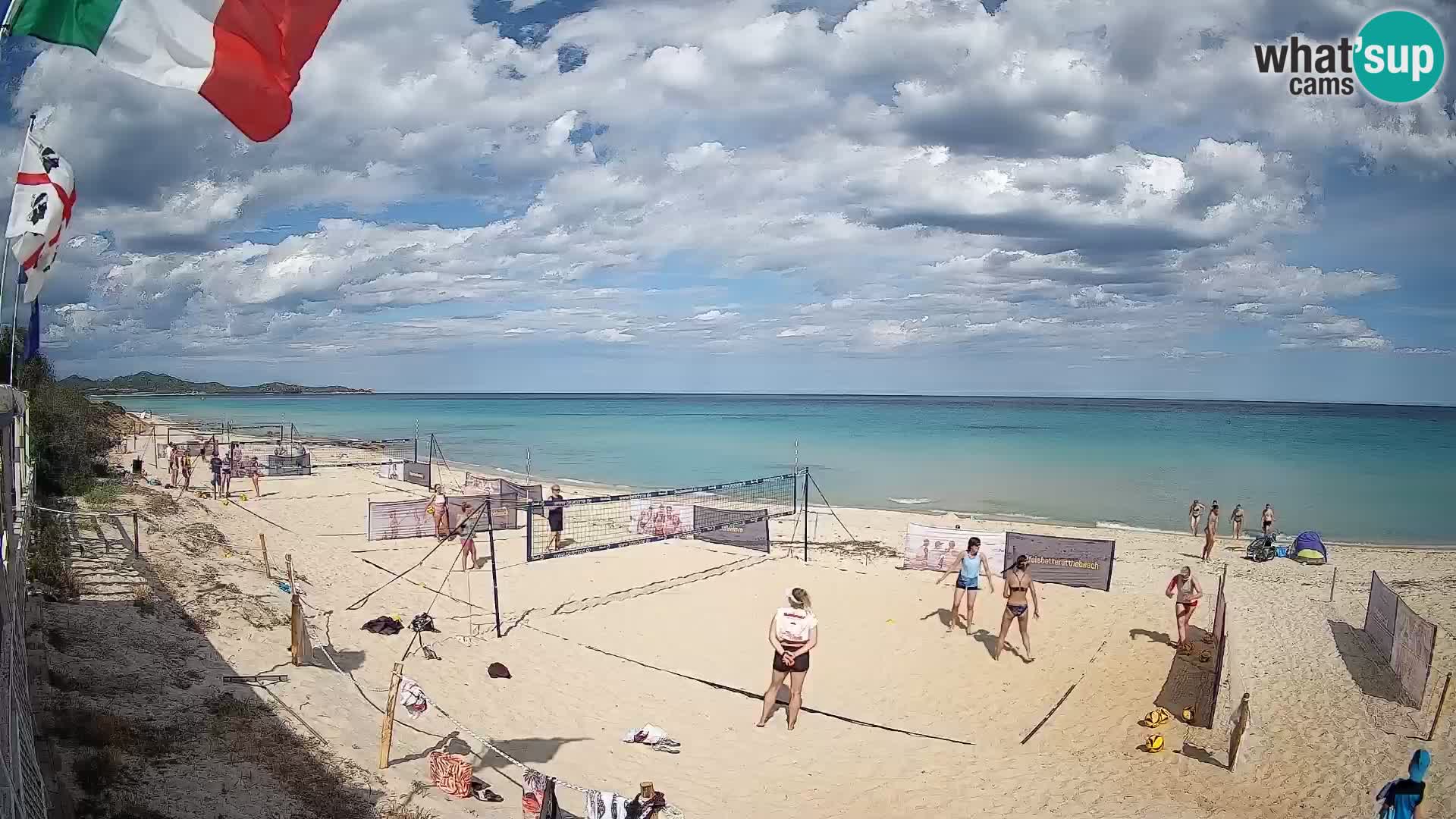 Webcam Piscina Rei – Live View from Costa Rei, Muravera