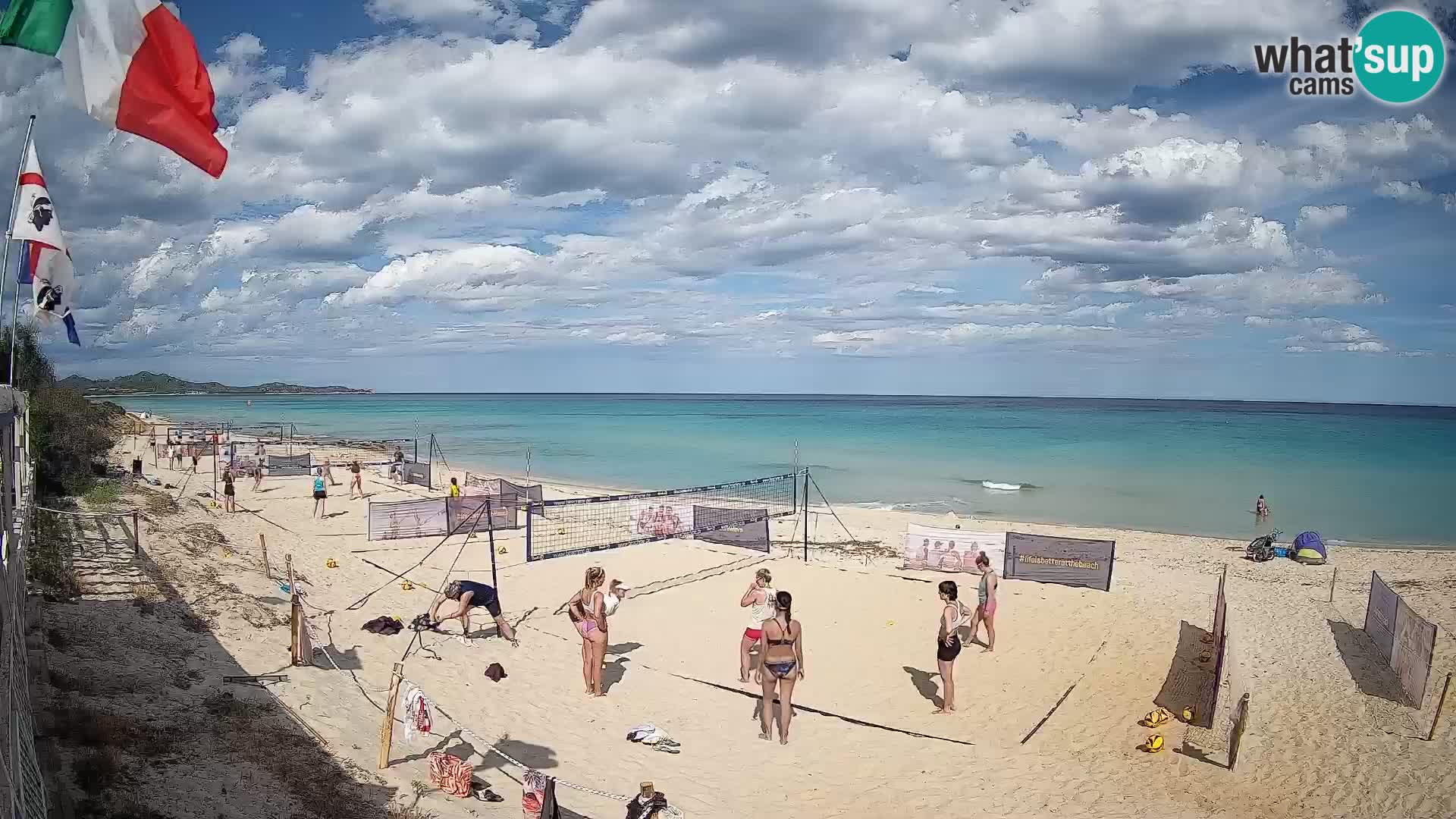 Webcam Piscina Rei – Vue en direct depuis Costa Rei, Muravera