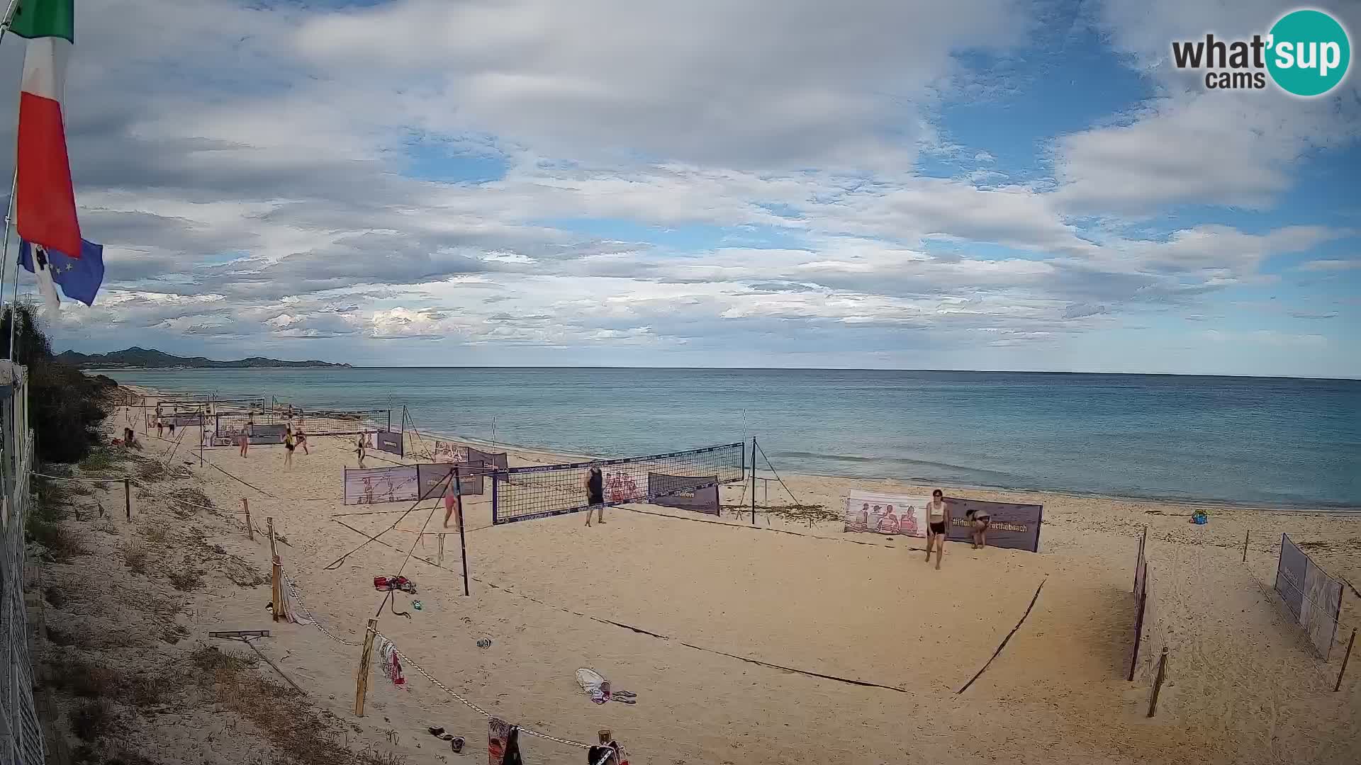 Webcam Piscina Rei – Vue en direct depuis Costa Rei, Muravera