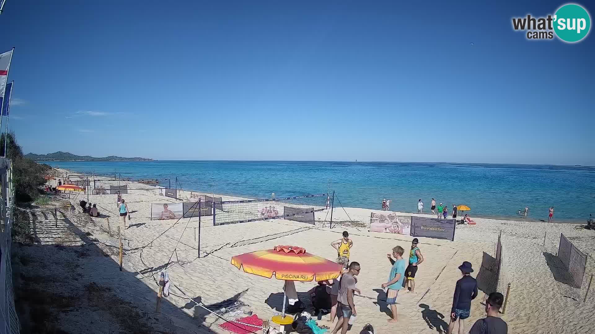 Webcam Piscina Rei – Vista en directo desde Costa Rei, Muravera