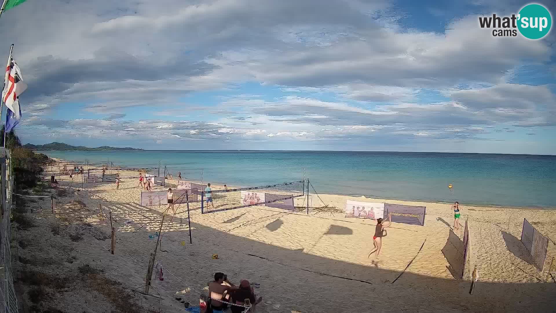 Webcam Piscina Rei – Vista en directo desde Costa Rei, Muravera