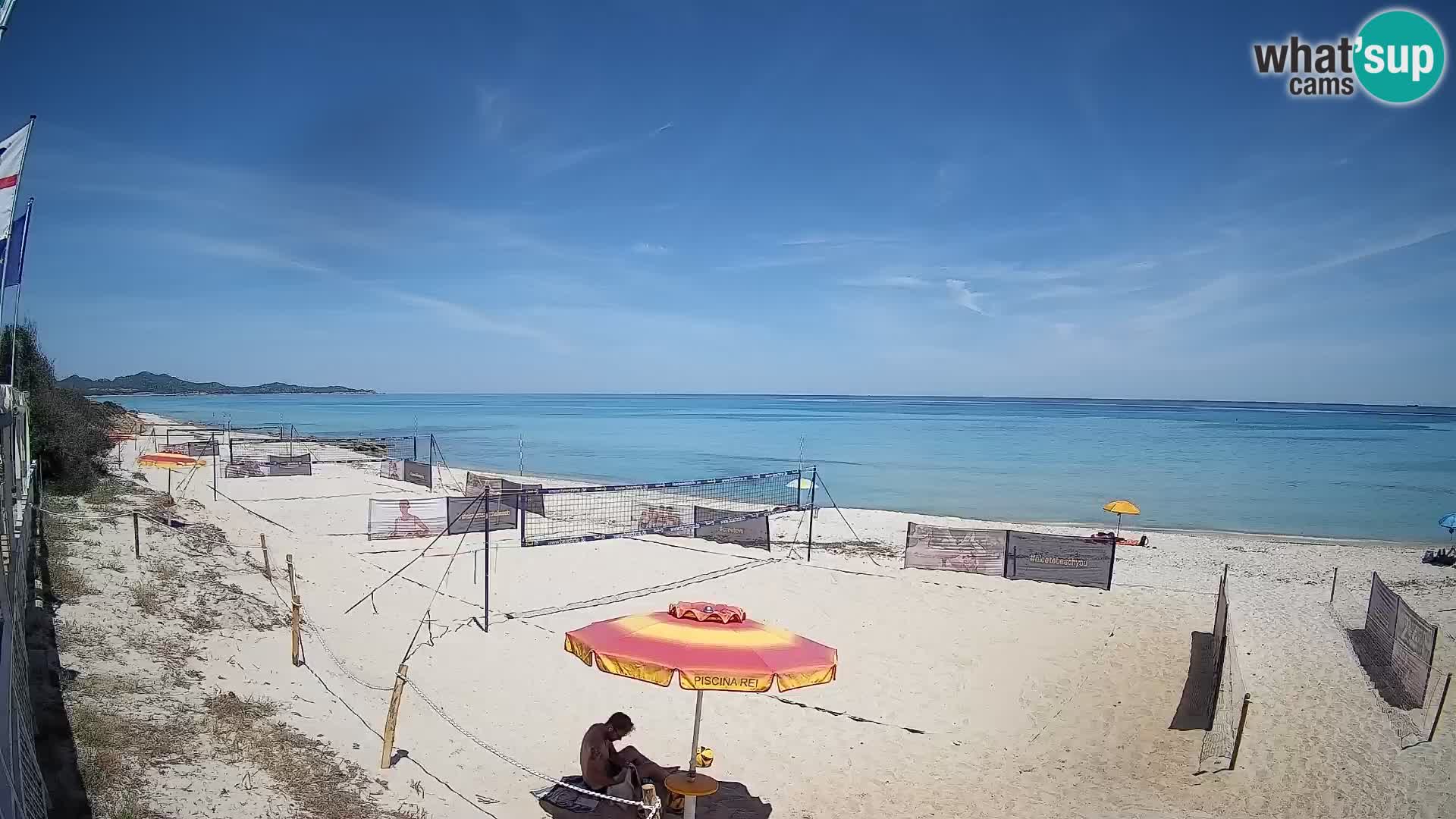 Webcam Piscina Rei – Live View from Costa Rei, Muravera