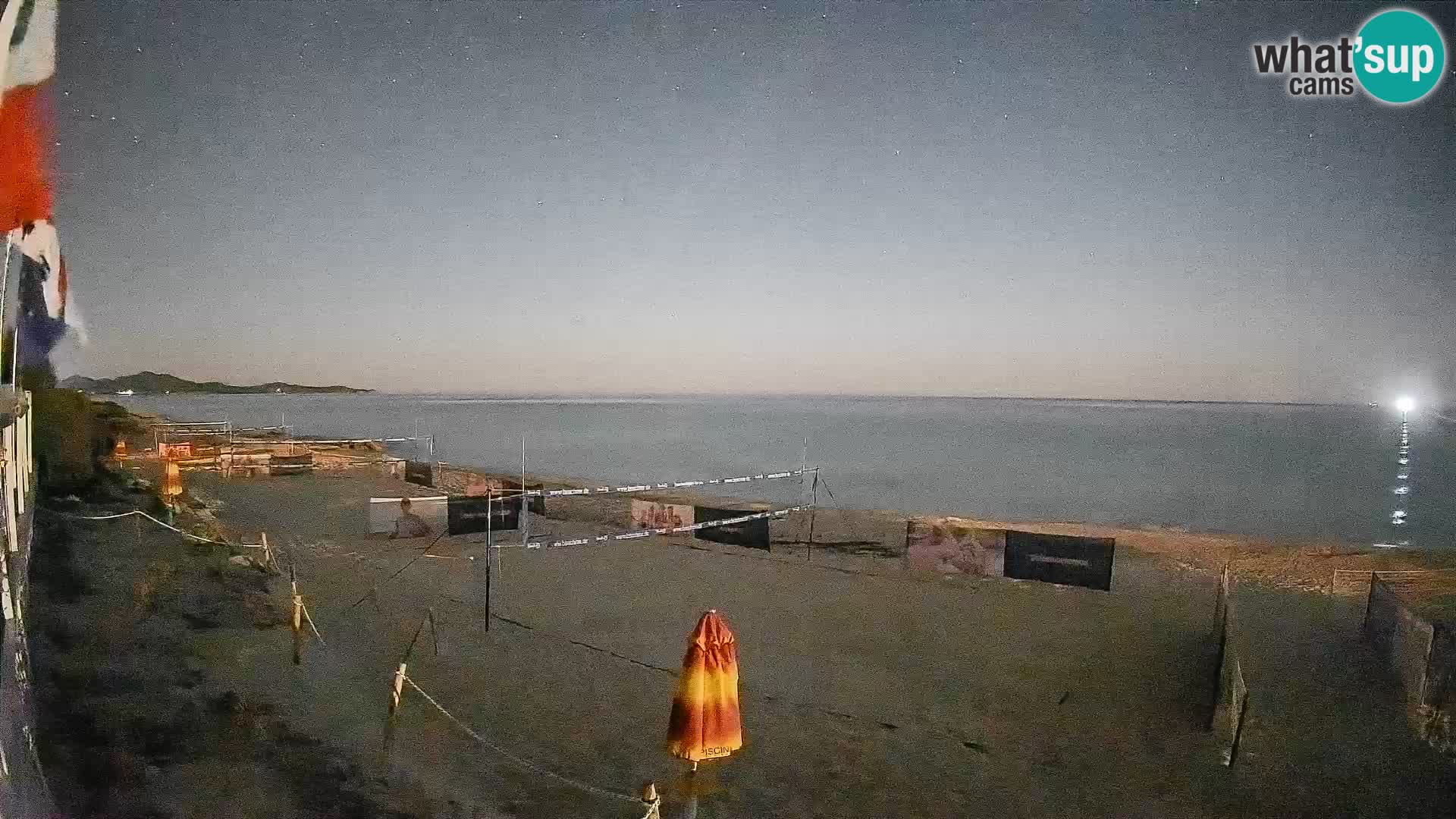 Webcam Piscina Rei – Vista live da Costa Rei, Muravera