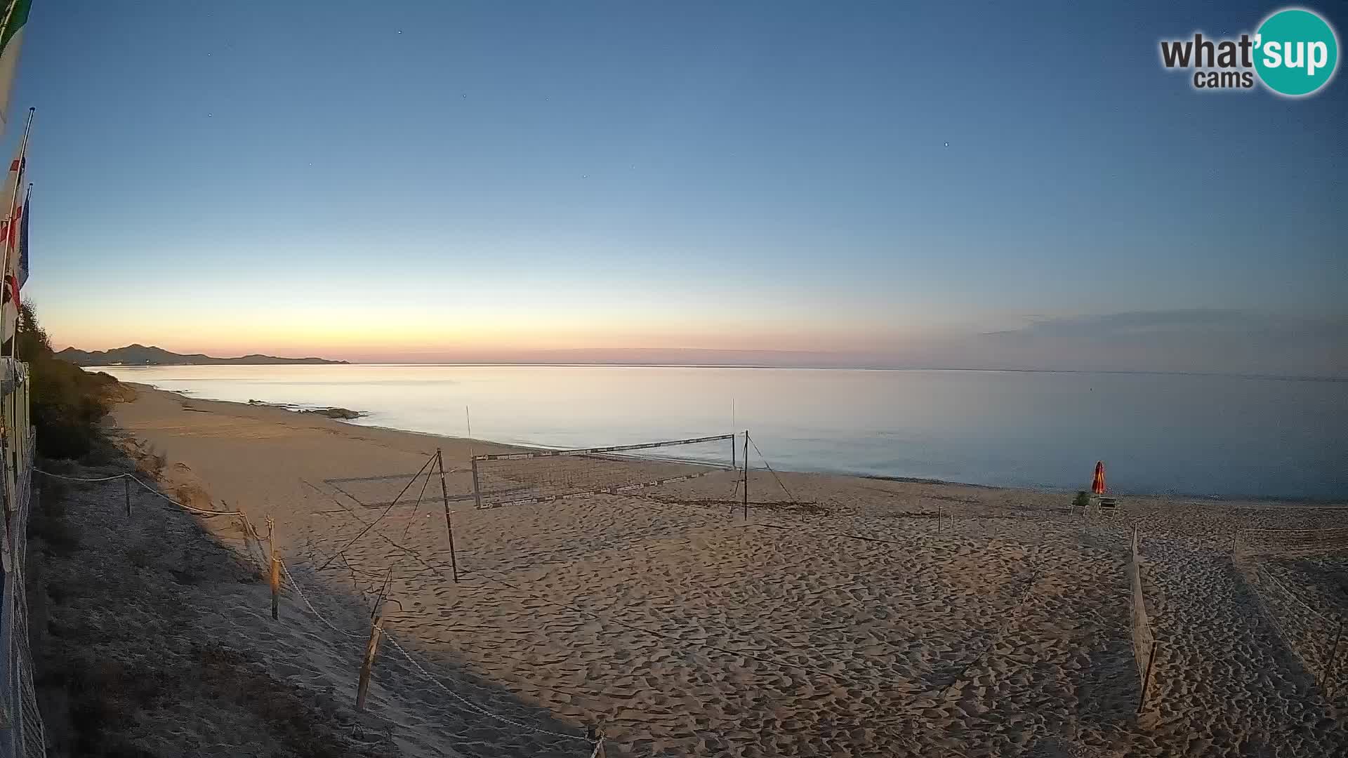 Webcam Piscina Rei – Vista en directo desde Costa Rei, Muravera
