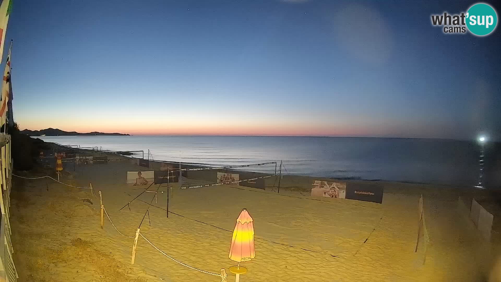 Webcam Piscina Rei – Vue en direct depuis Costa Rei, Muravera