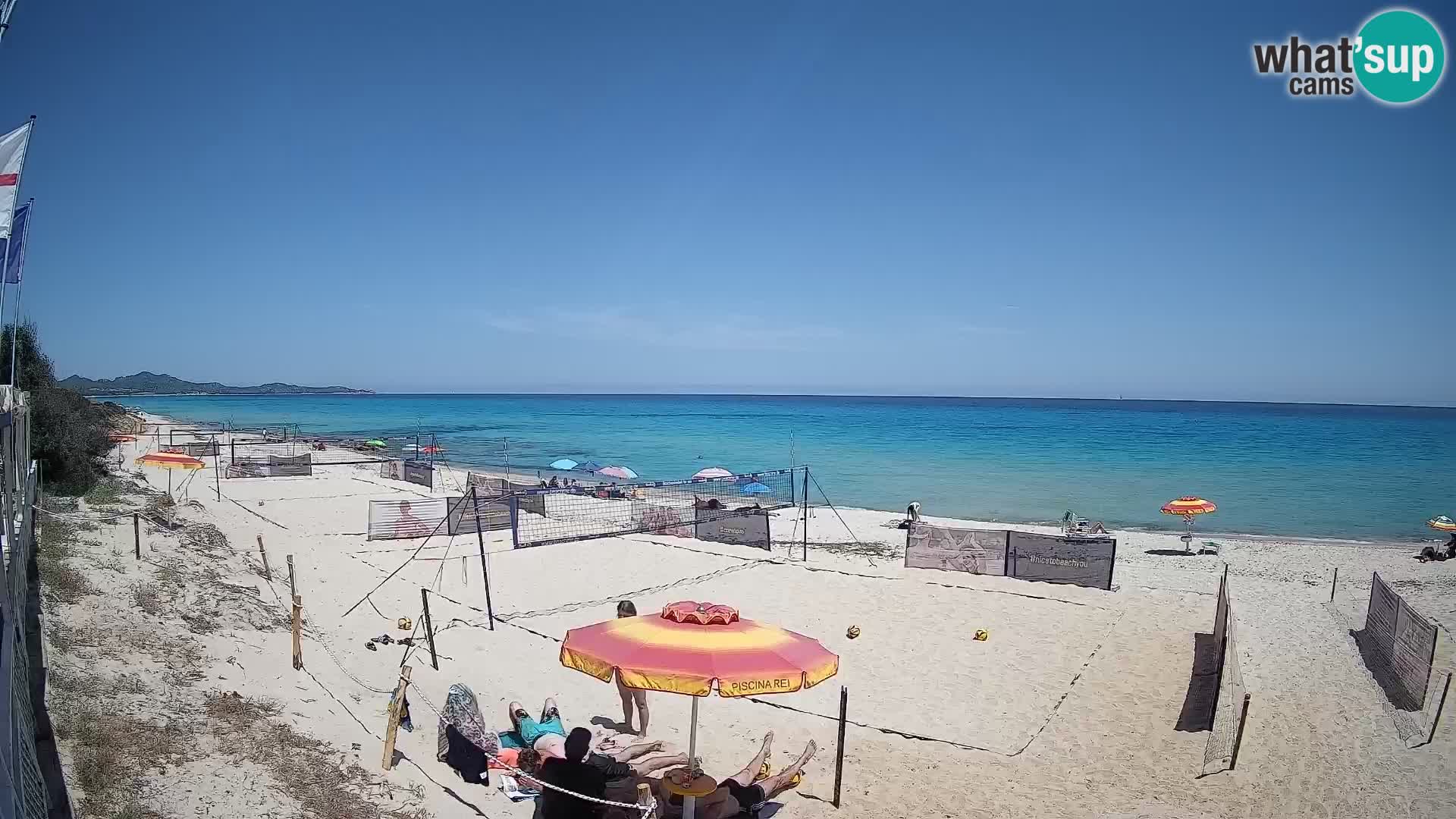 Webcam Piscina Rei – Liveblick auf Costa Rei in Muravera