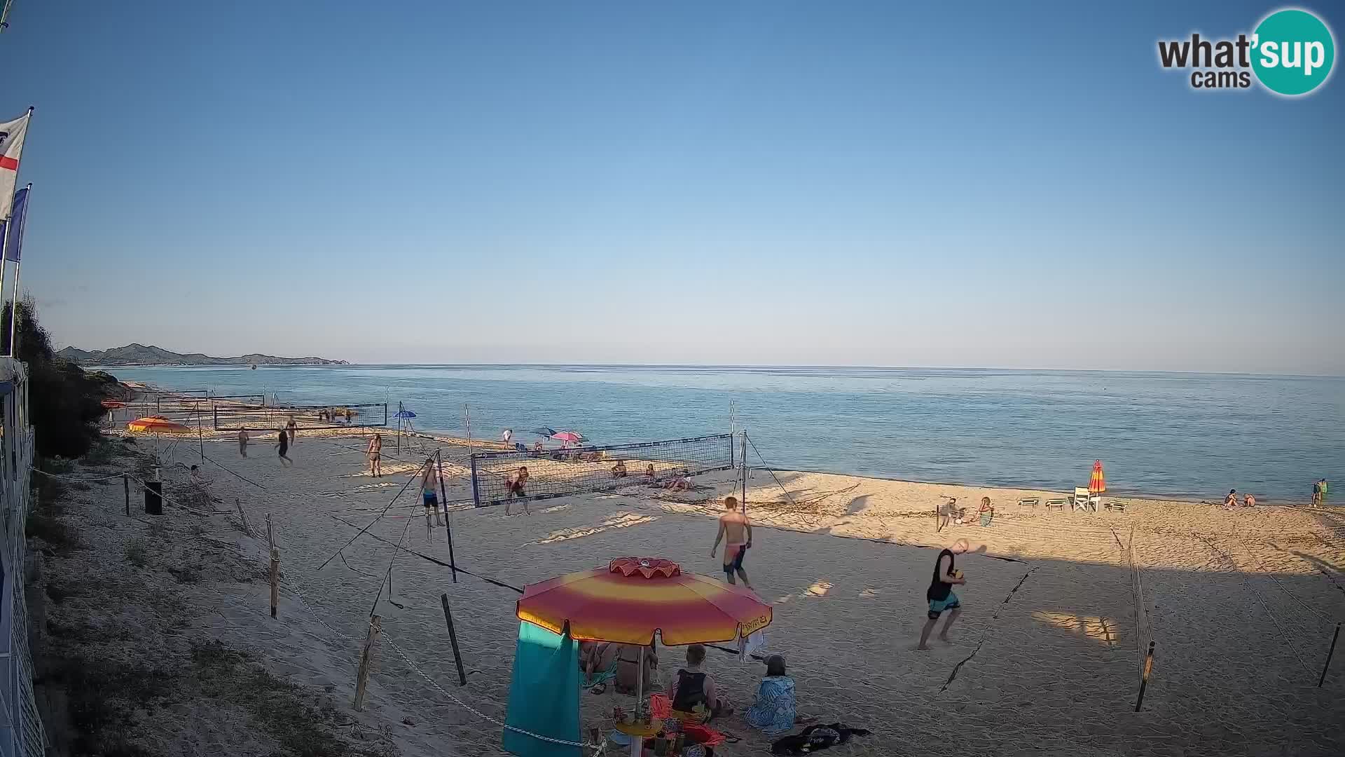 Webcam Piscina Rei – Vue en direct depuis Costa Rei, Muravera