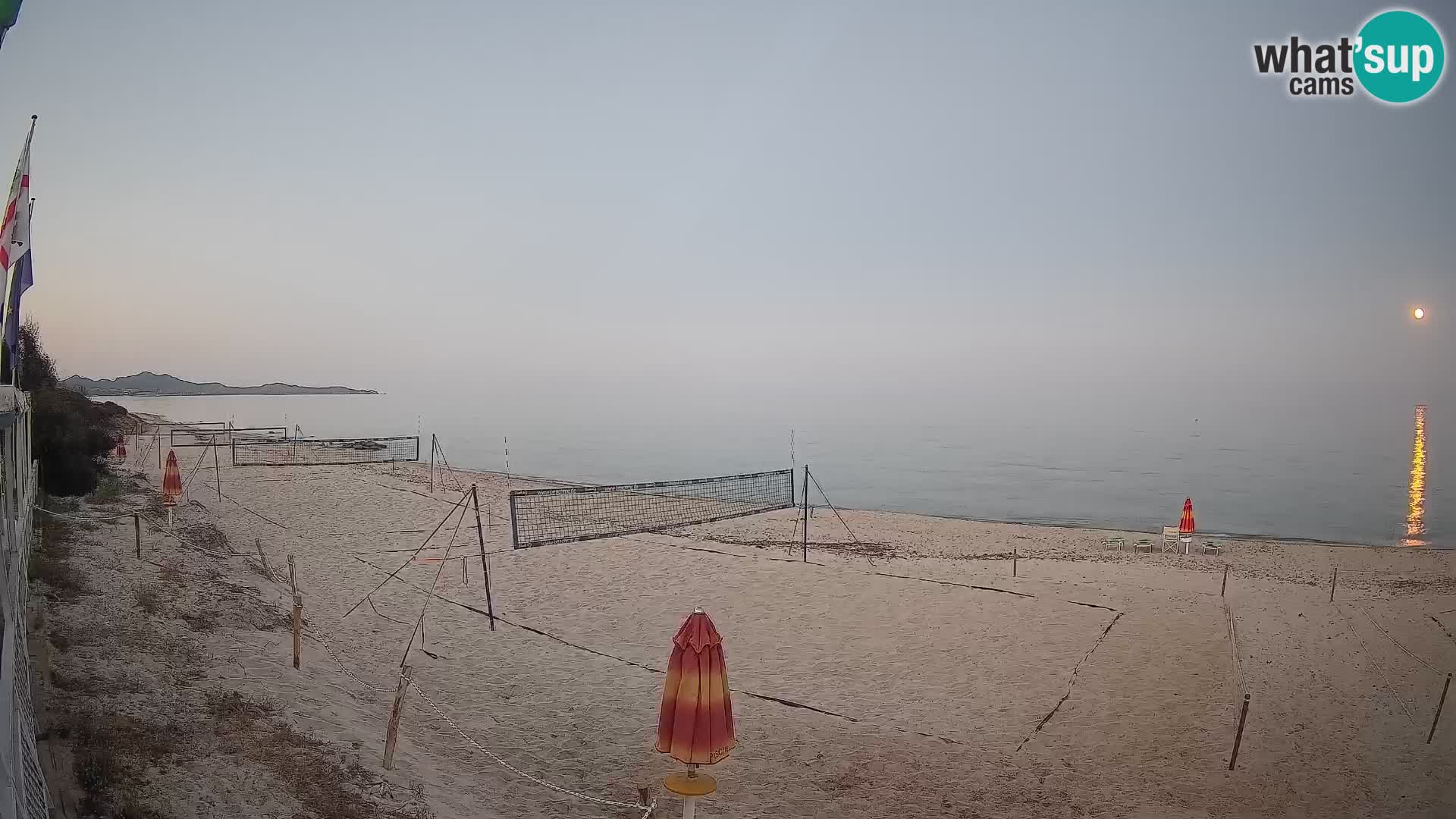 Webcam Piscina Rei – Vista live da Costa Rei, Muravera