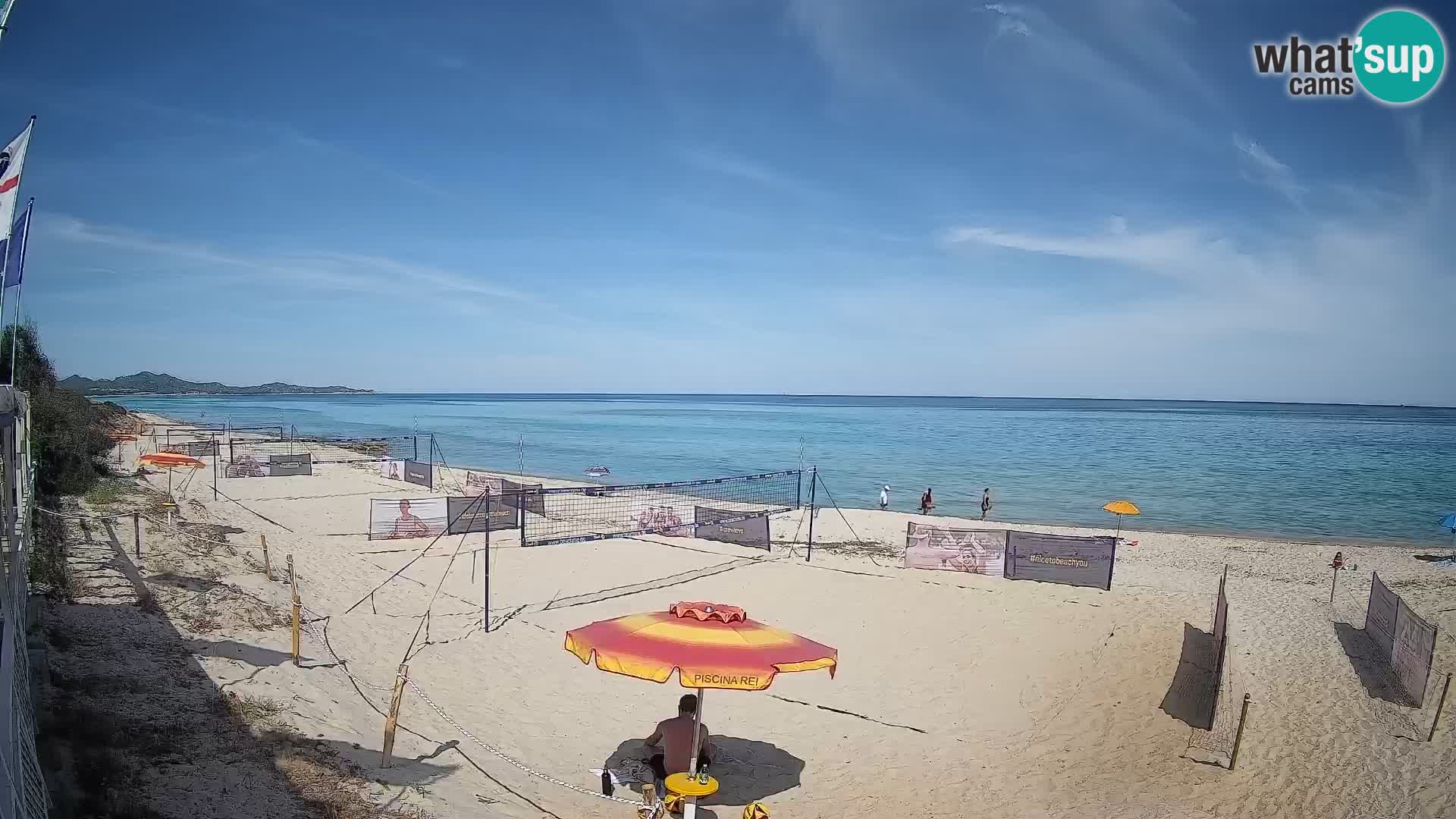Spletna kamera Piscina Rei – Pogled v živo iz Costa Rei, Muravera