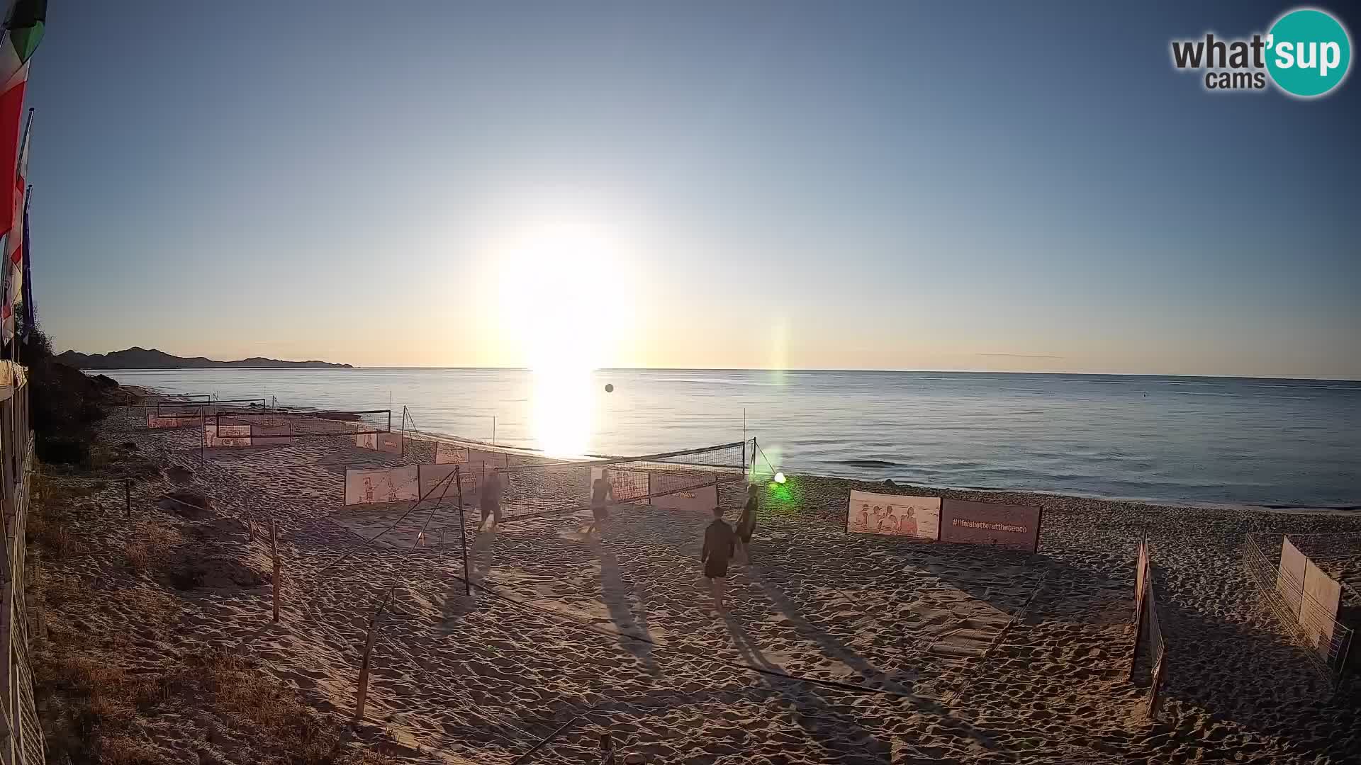 Webcam Piscina Rei – Vue en direct depuis Costa Rei, Muravera