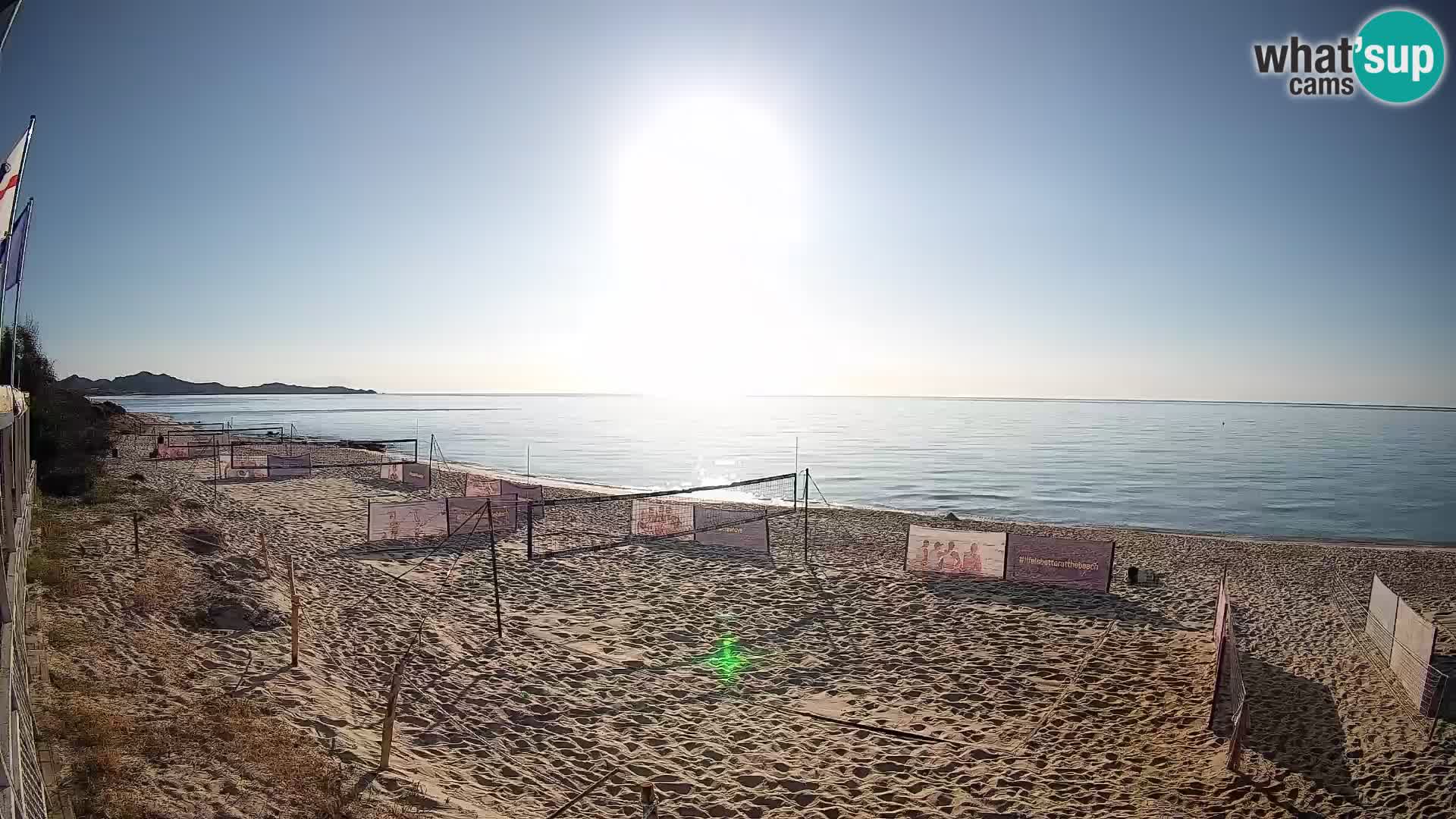 Spletna kamera Piscina Rei – Pogled v živo iz Costa Rei, Muravera