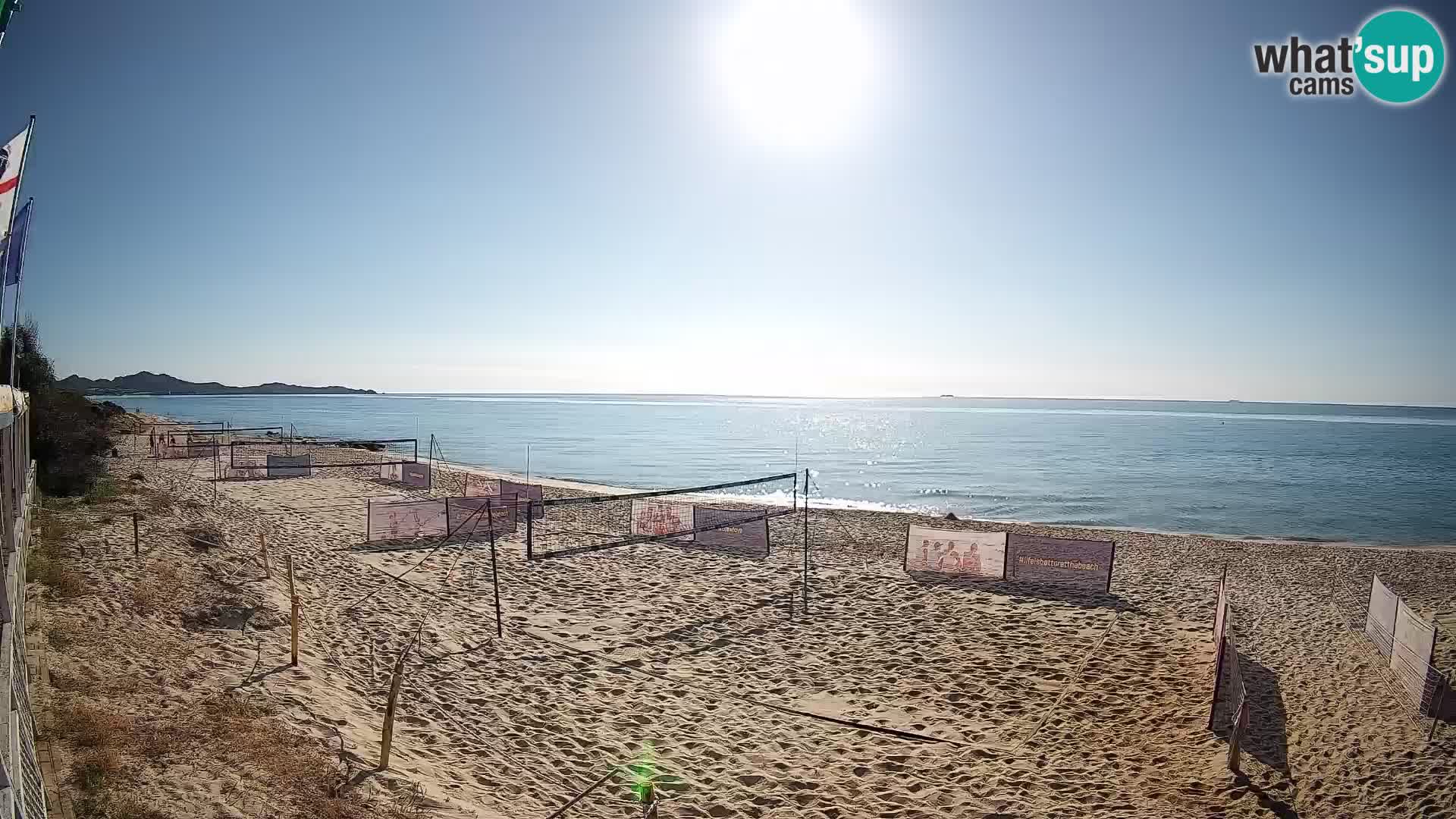 Webcam Piscina Rei – Vista live da Costa Rei, Muravera