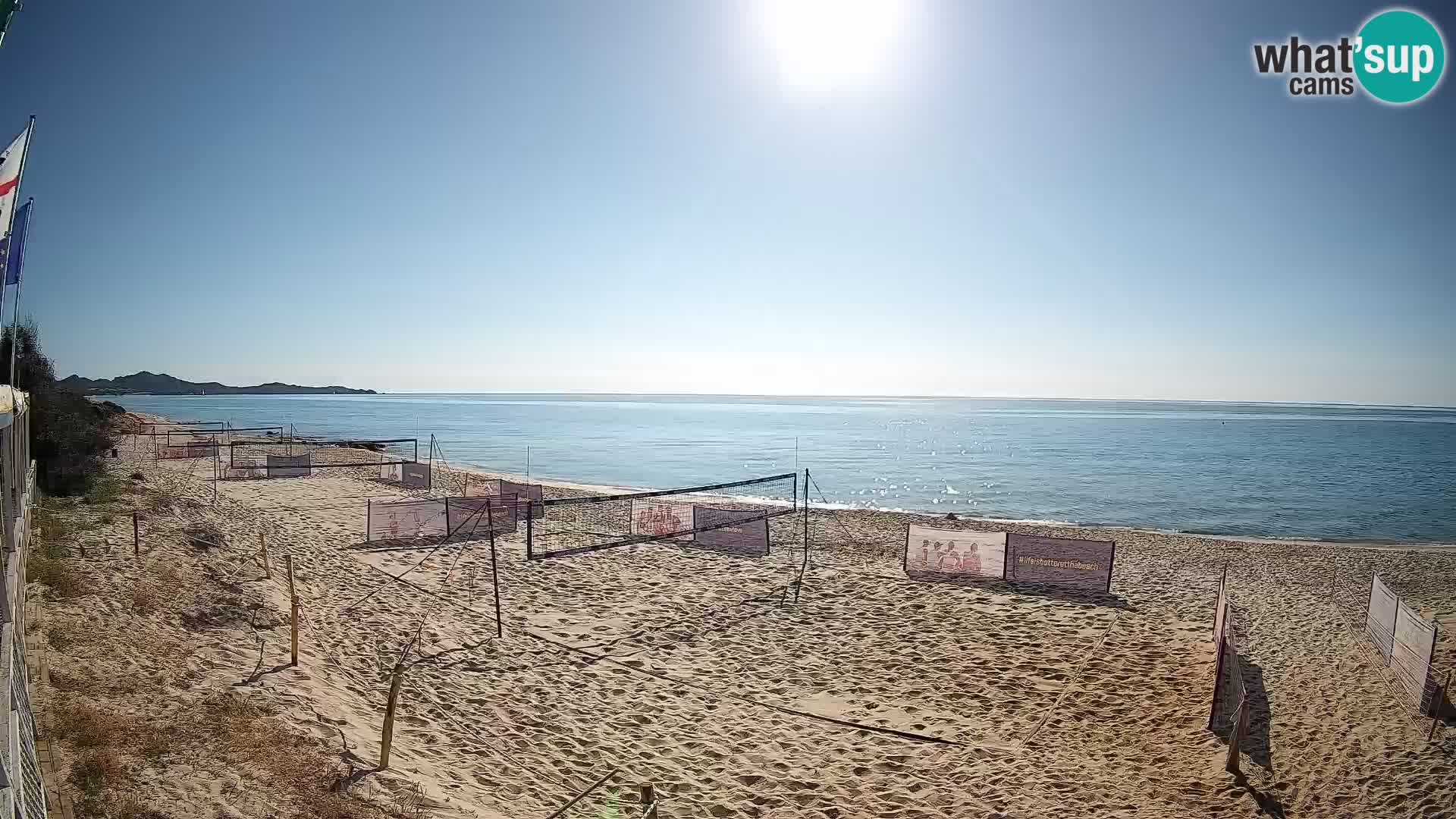 Webcam Piscina Rei – Vue en direct depuis Costa Rei, Muravera