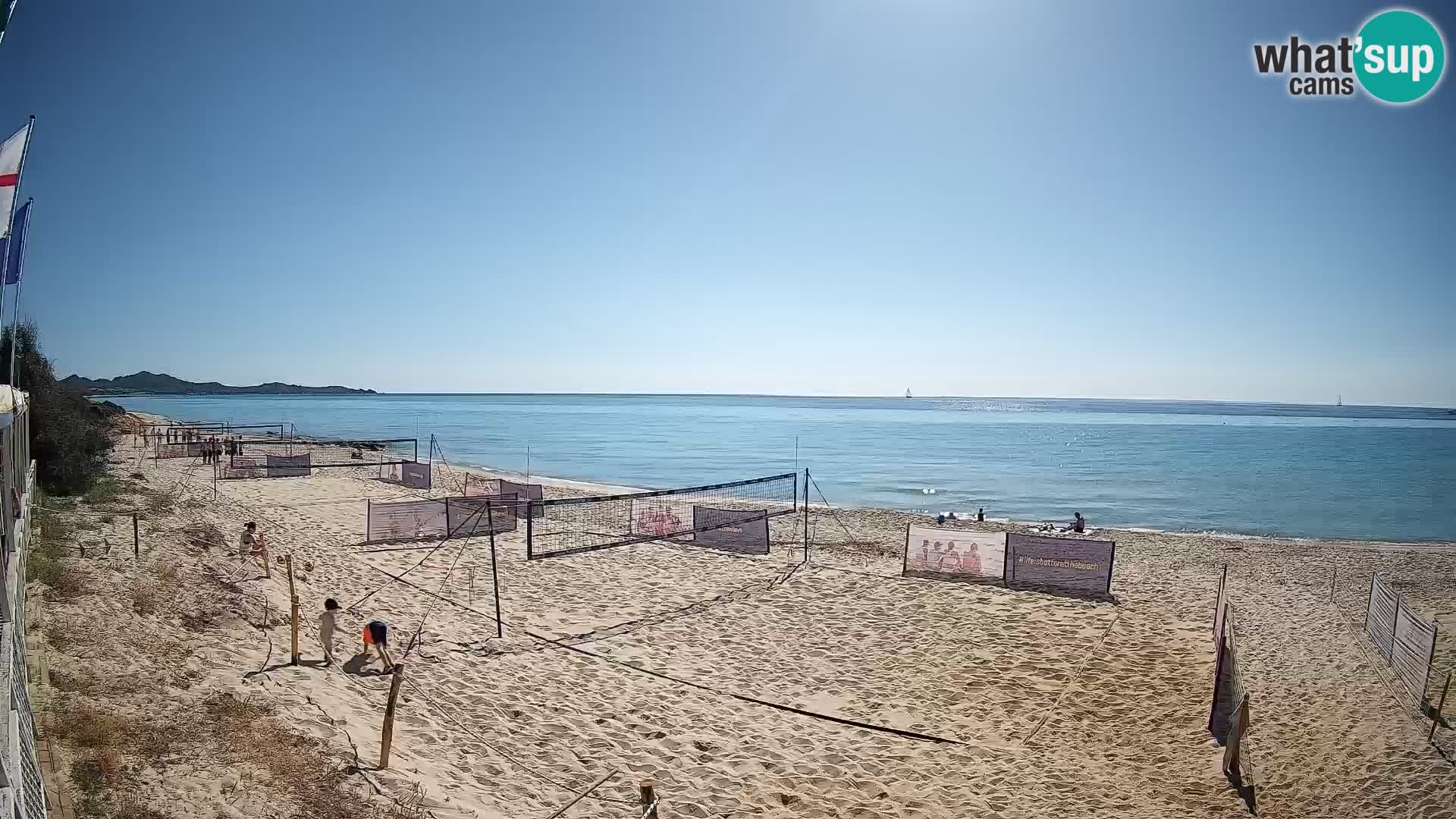 Webcam Piscina Rei – Live View from Costa Rei, Muravera