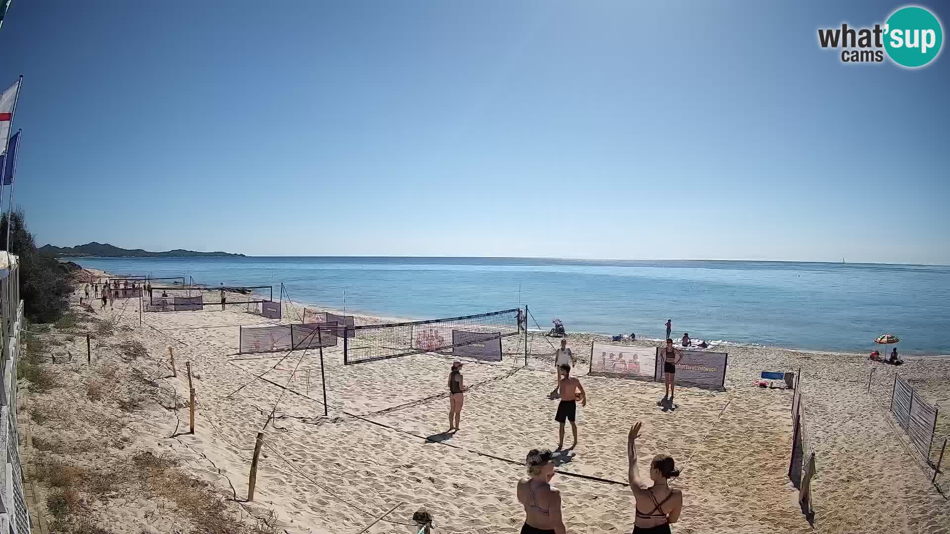 Webcam Piscina Rei – Vista live da Costa Rei, Muravera