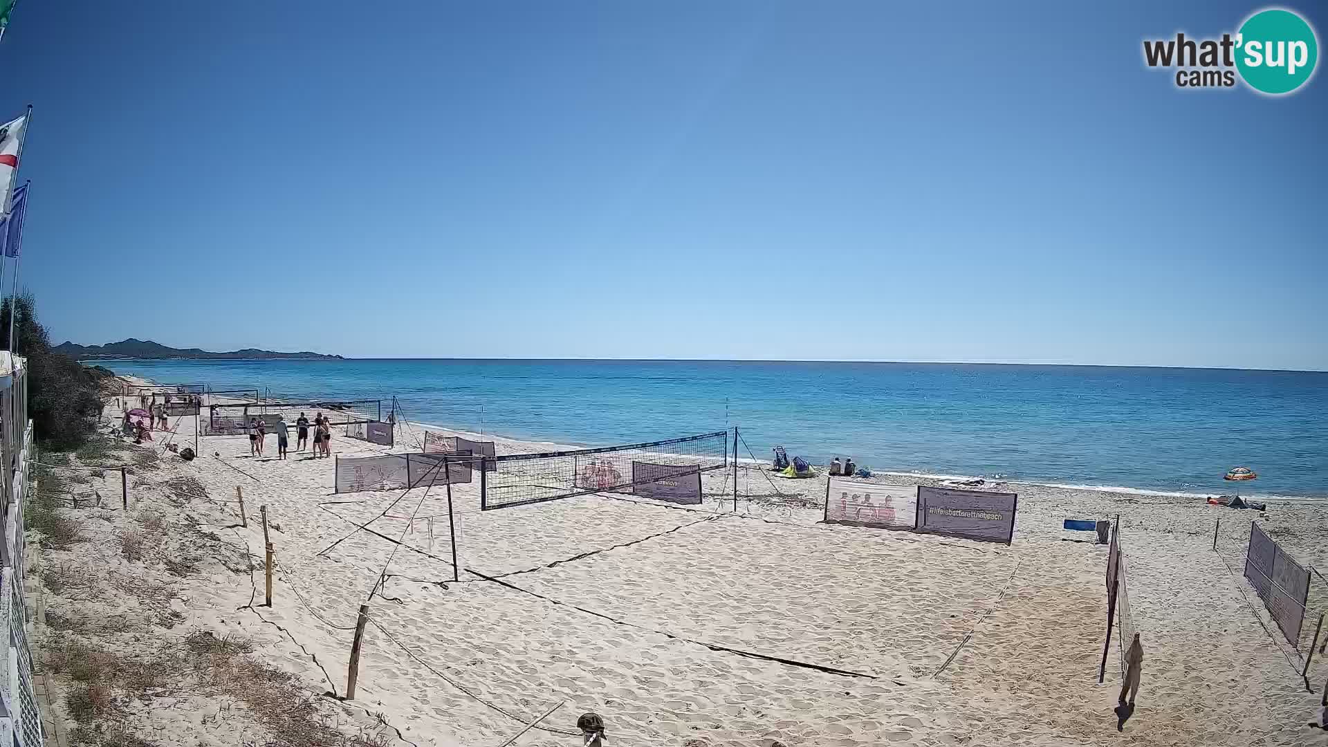 Spletna kamera Piscina Rei – Pogled v živo iz Costa Rei, Muravera