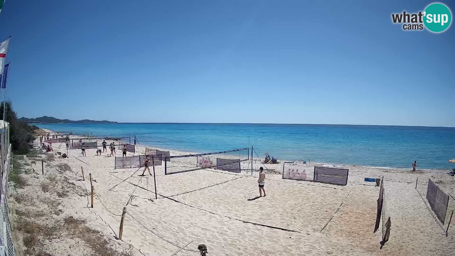 Webcam Piscina Rei – Vue en direct depuis Costa Rei, Muravera