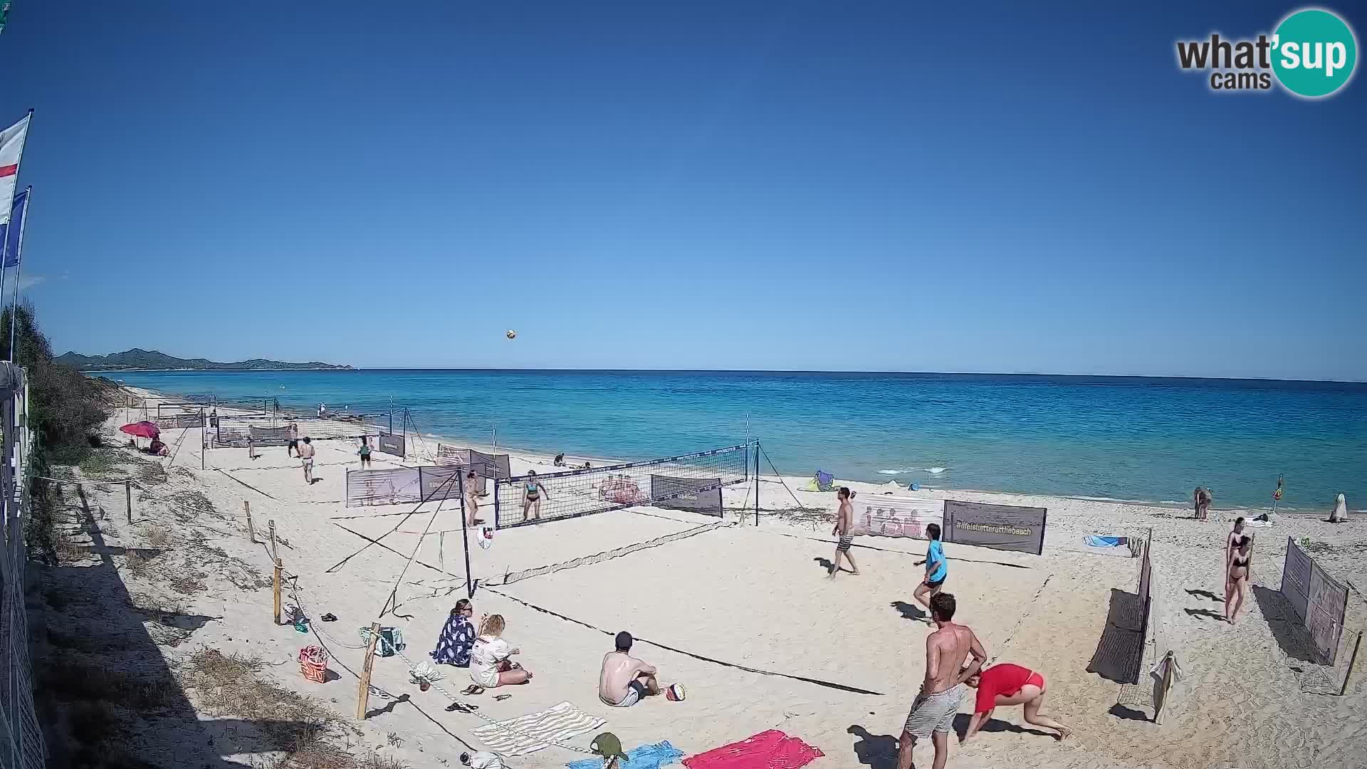 Spletna kamera Piscina Rei – Pogled v živo iz Costa Rei, Muravera