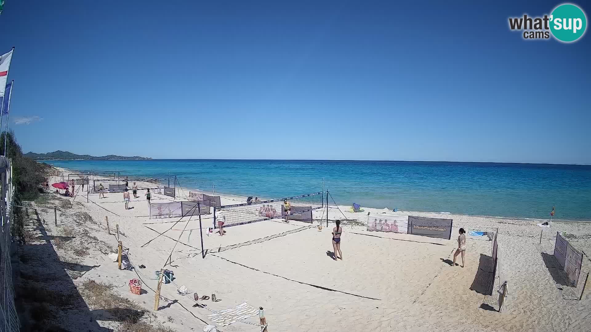 Webcam Piscina Rei – Liveblick auf Costa Rei in Muravera