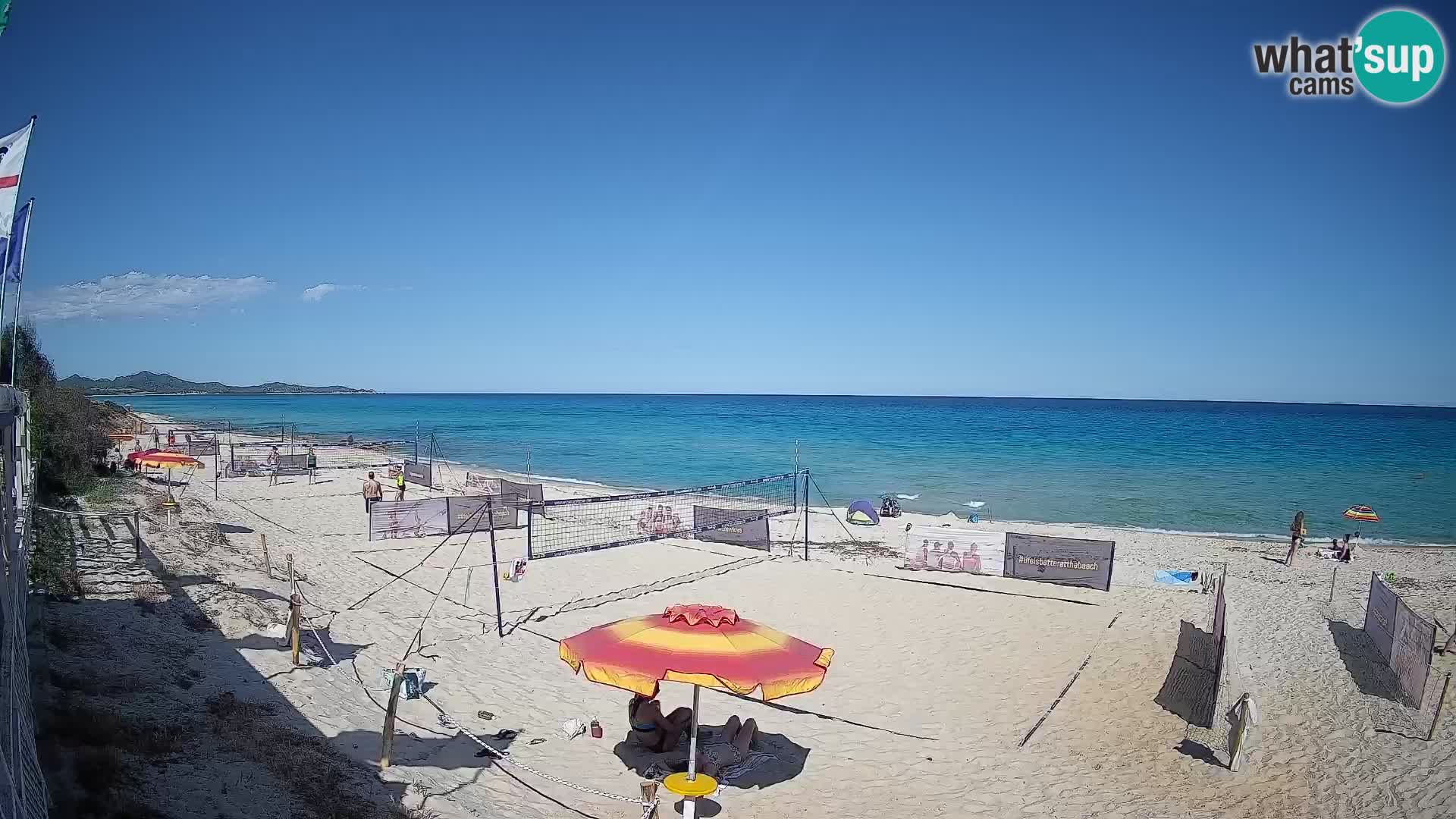 Webcam Piscina Rei – Liveblick auf Costa Rei in Muravera
