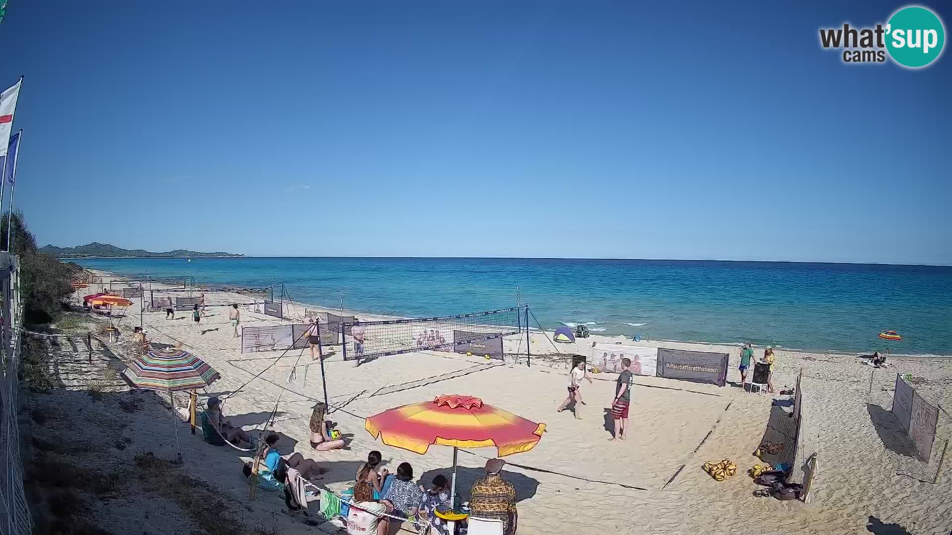 Webcam Piscina Rei – Liveblick auf Costa Rei in Muravera