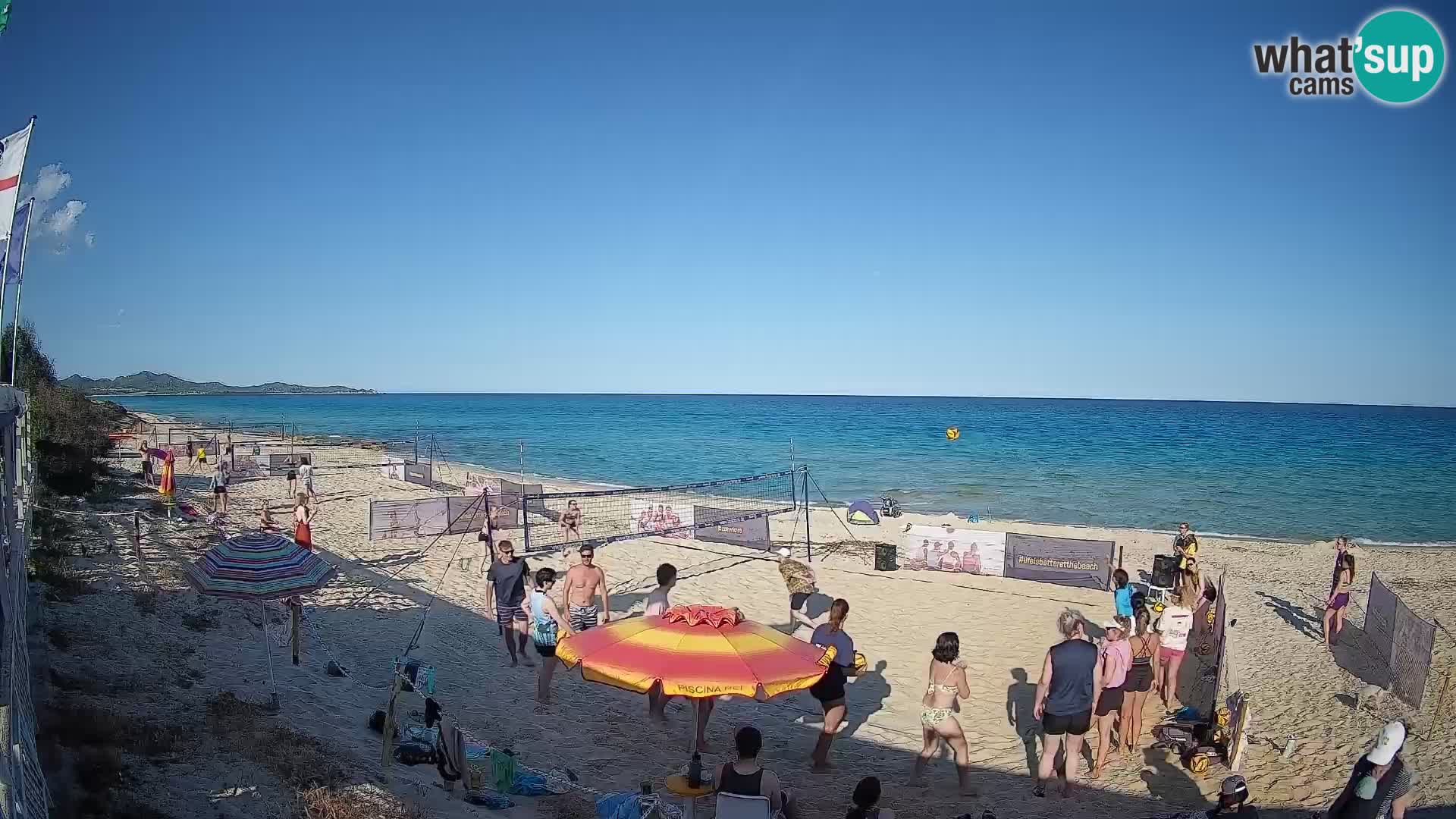 Webcam Piscina Rei – Live View from Costa Rei, Muravera
