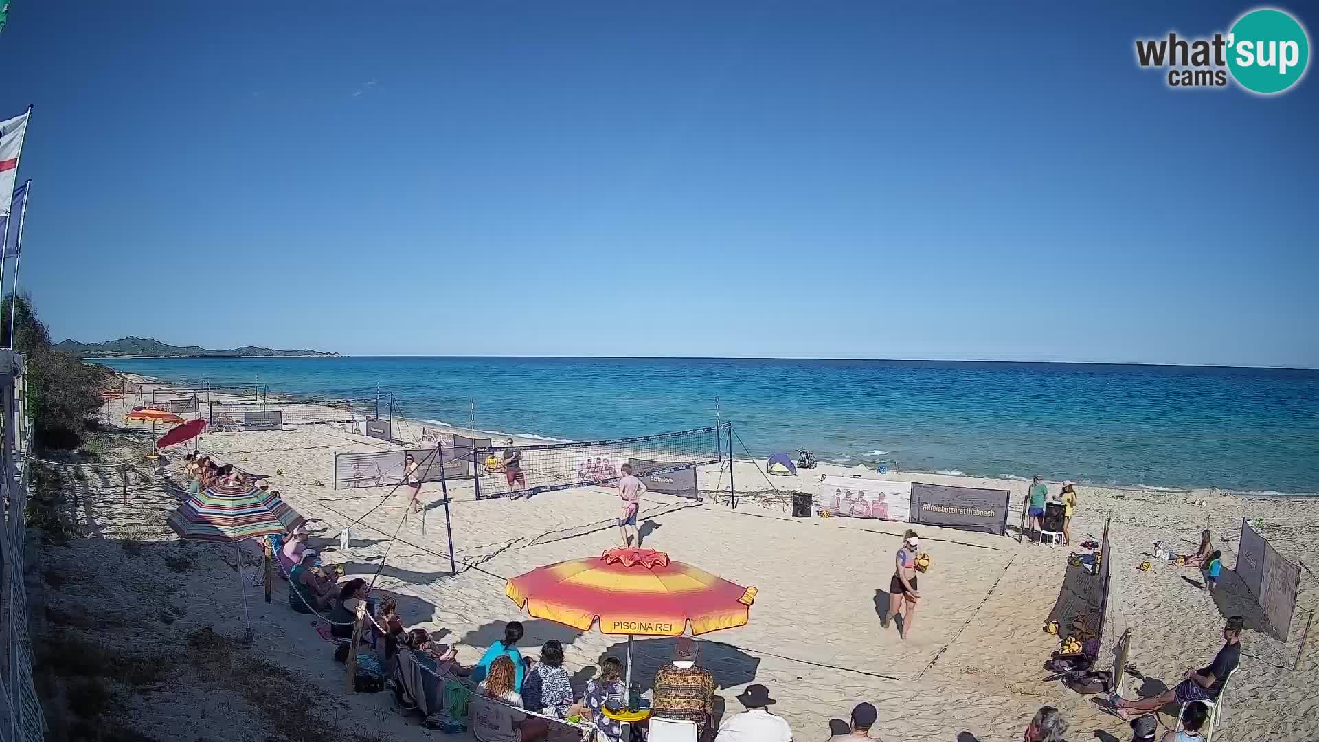 Webcam Piscina Rei – Live View from Costa Rei, Muravera