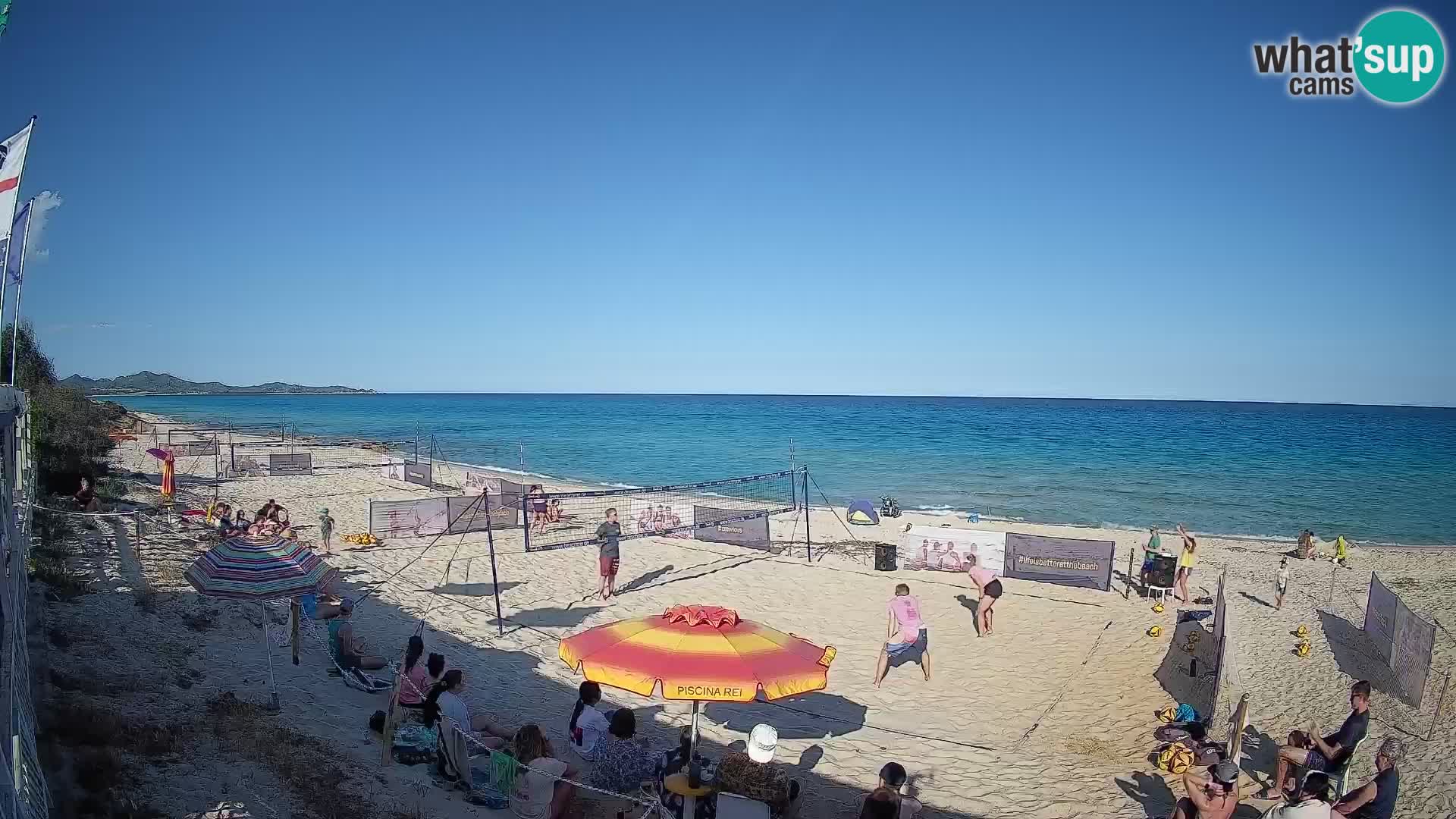 Webcam Piscina Rei – Live View from Costa Rei, Muravera
