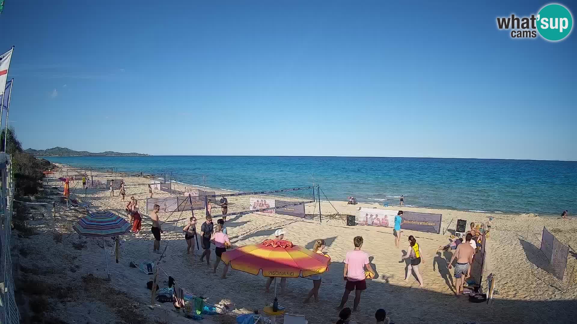 Webcam Piscina Rei – Live View from Costa Rei, Muravera