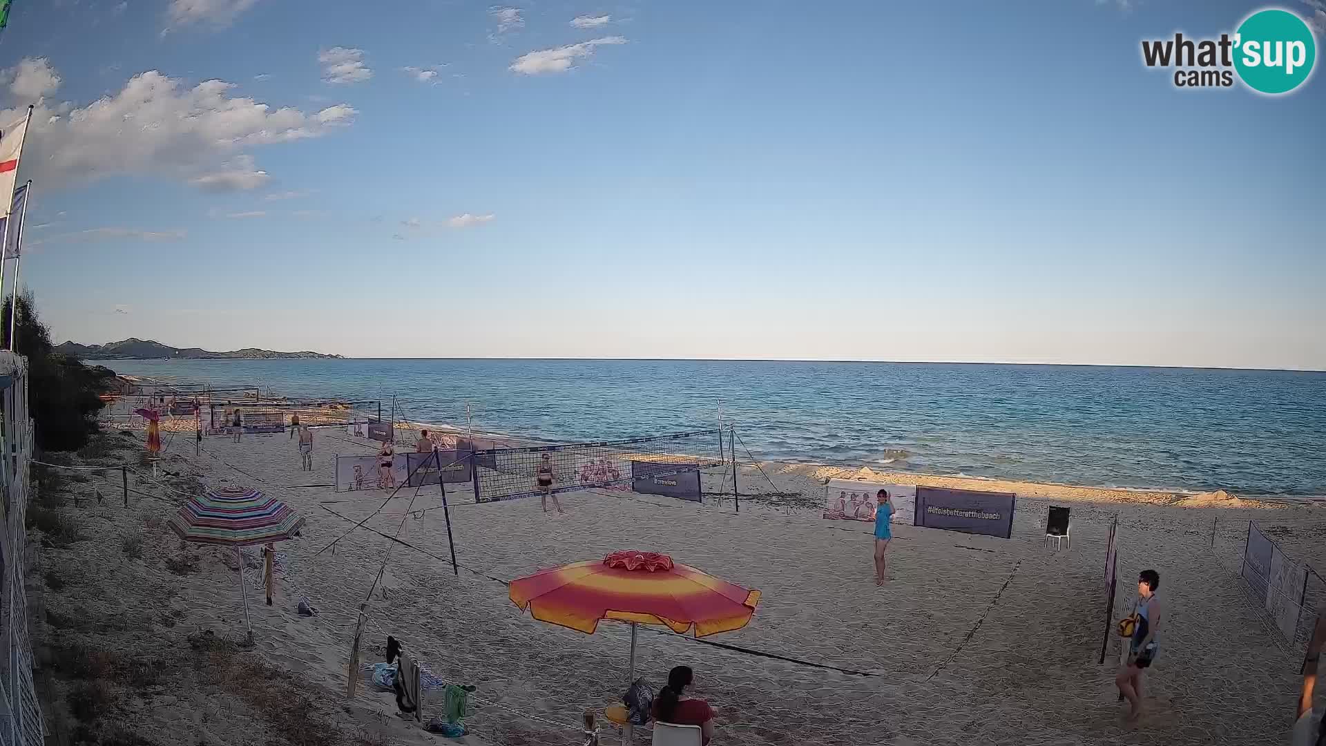 Spletna kamera Piscina Rei – Pogled v živo iz Costa Rei, Muravera