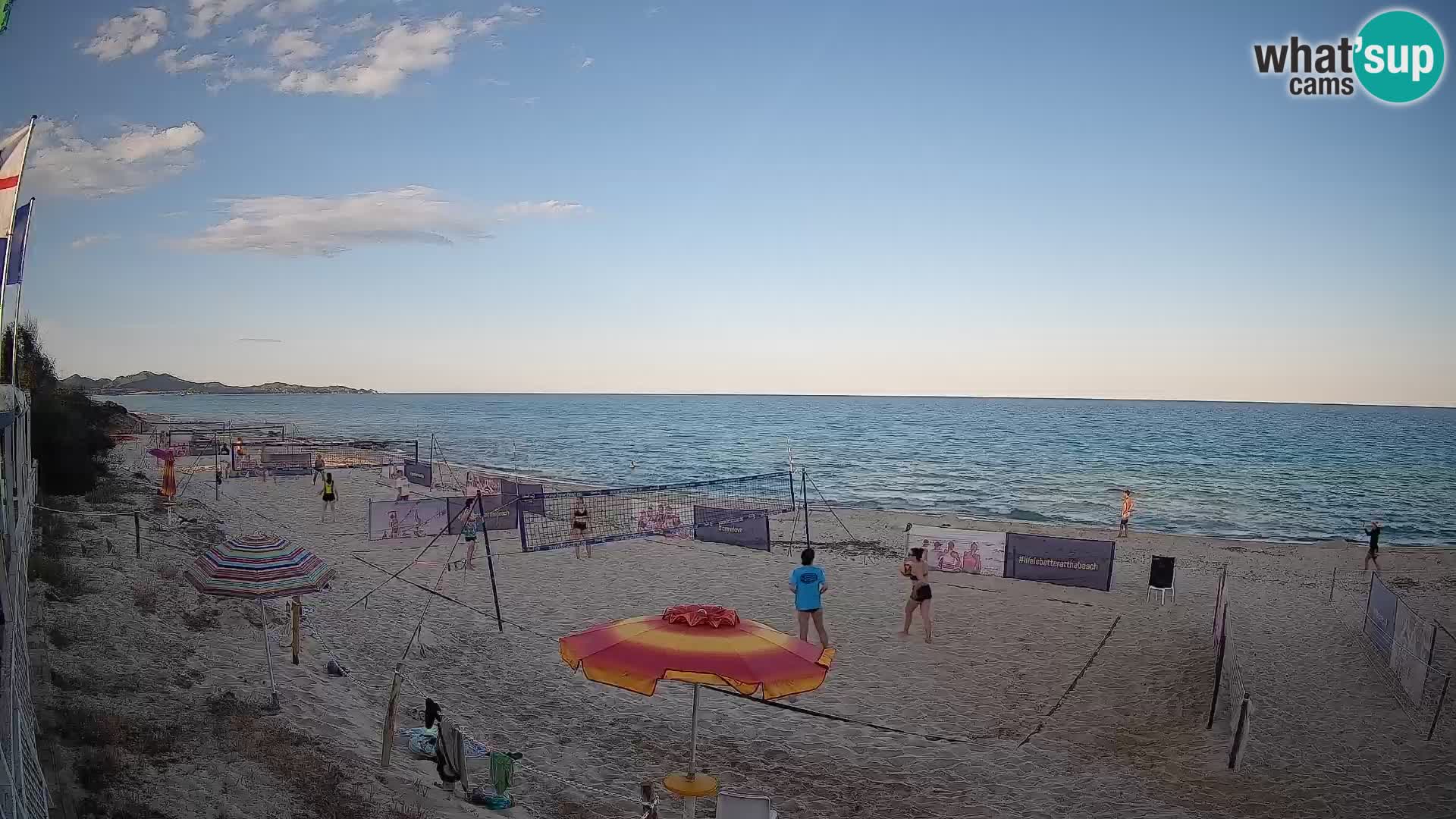 Spletna kamera Piscina Rei – Pogled v živo iz Costa Rei, Muravera
