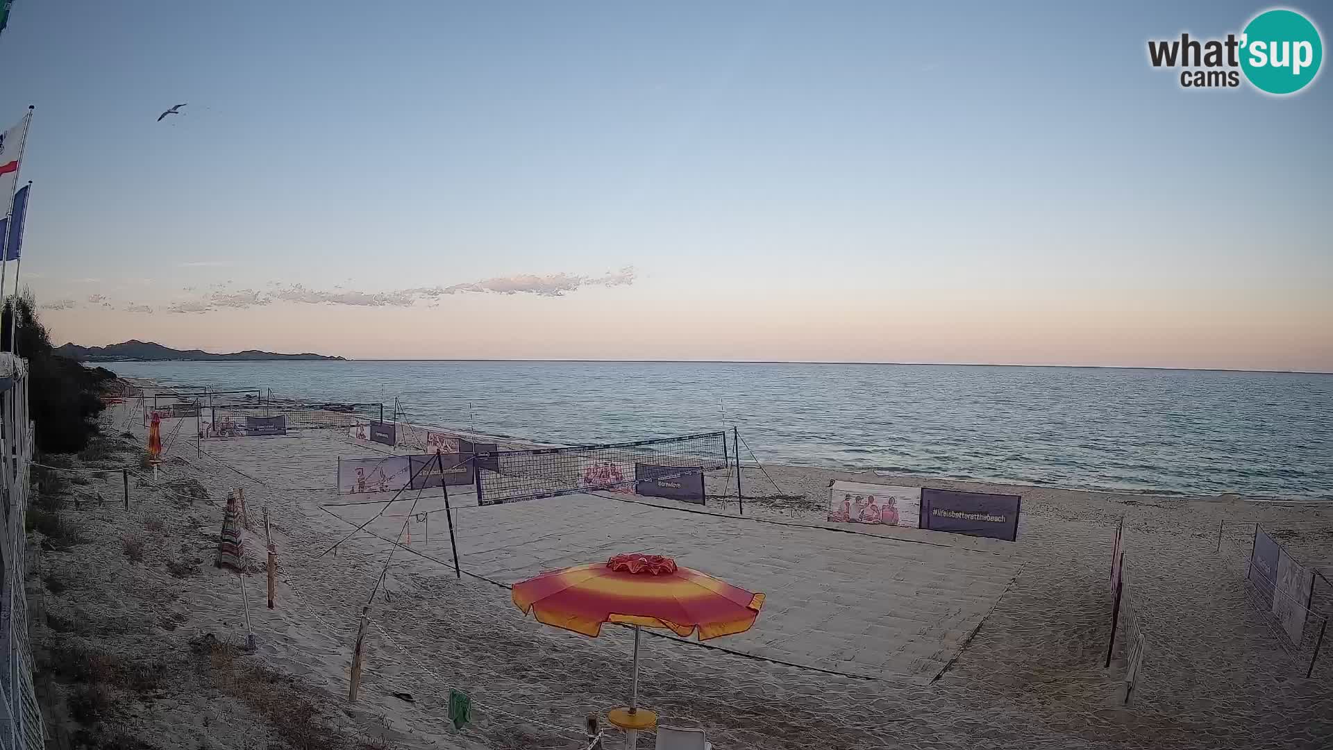 Webcam Piscina Rei – Vue en direct depuis Costa Rei, Muravera