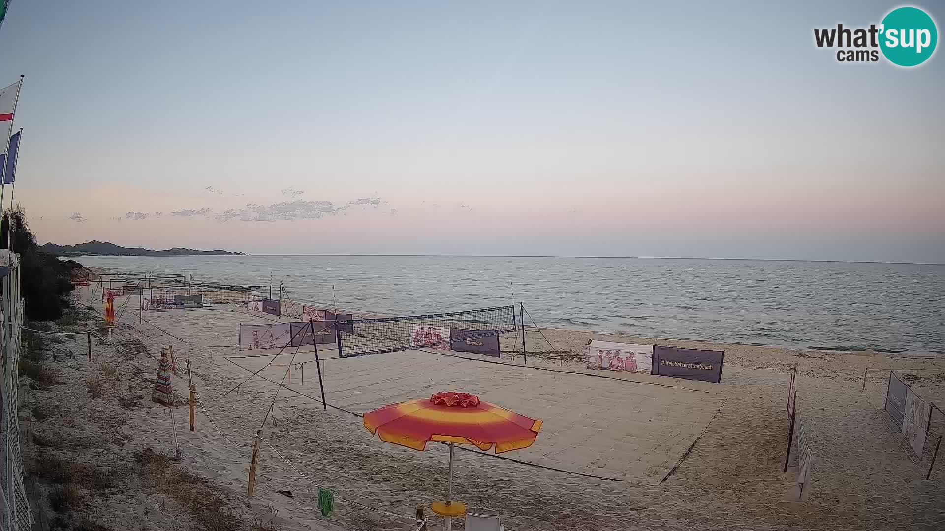Webcam Piscina Rei – Vista en directo desde Costa Rei, Muravera