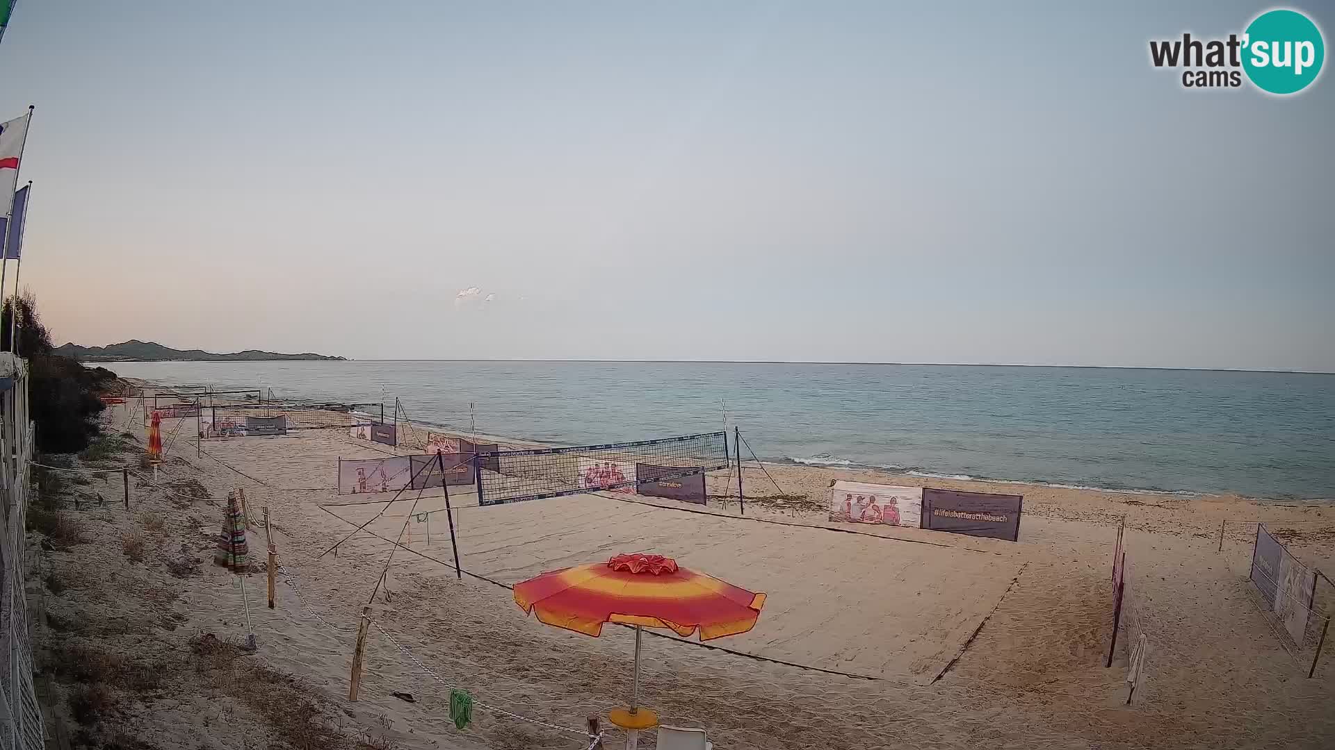 Webcam Piscina Rei – Vista live da Costa Rei, Muravera