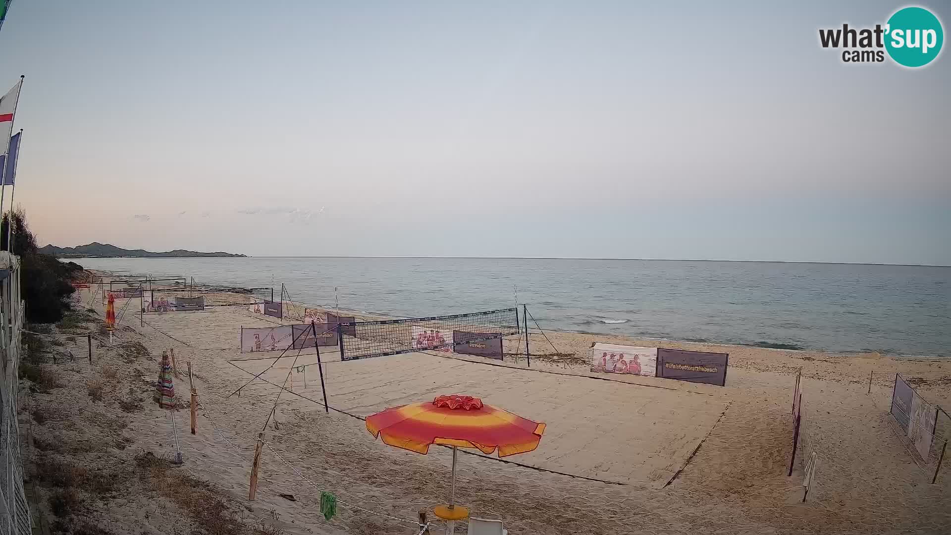 Webcam Piscina Rei – Vue en direct depuis Costa Rei, Muravera